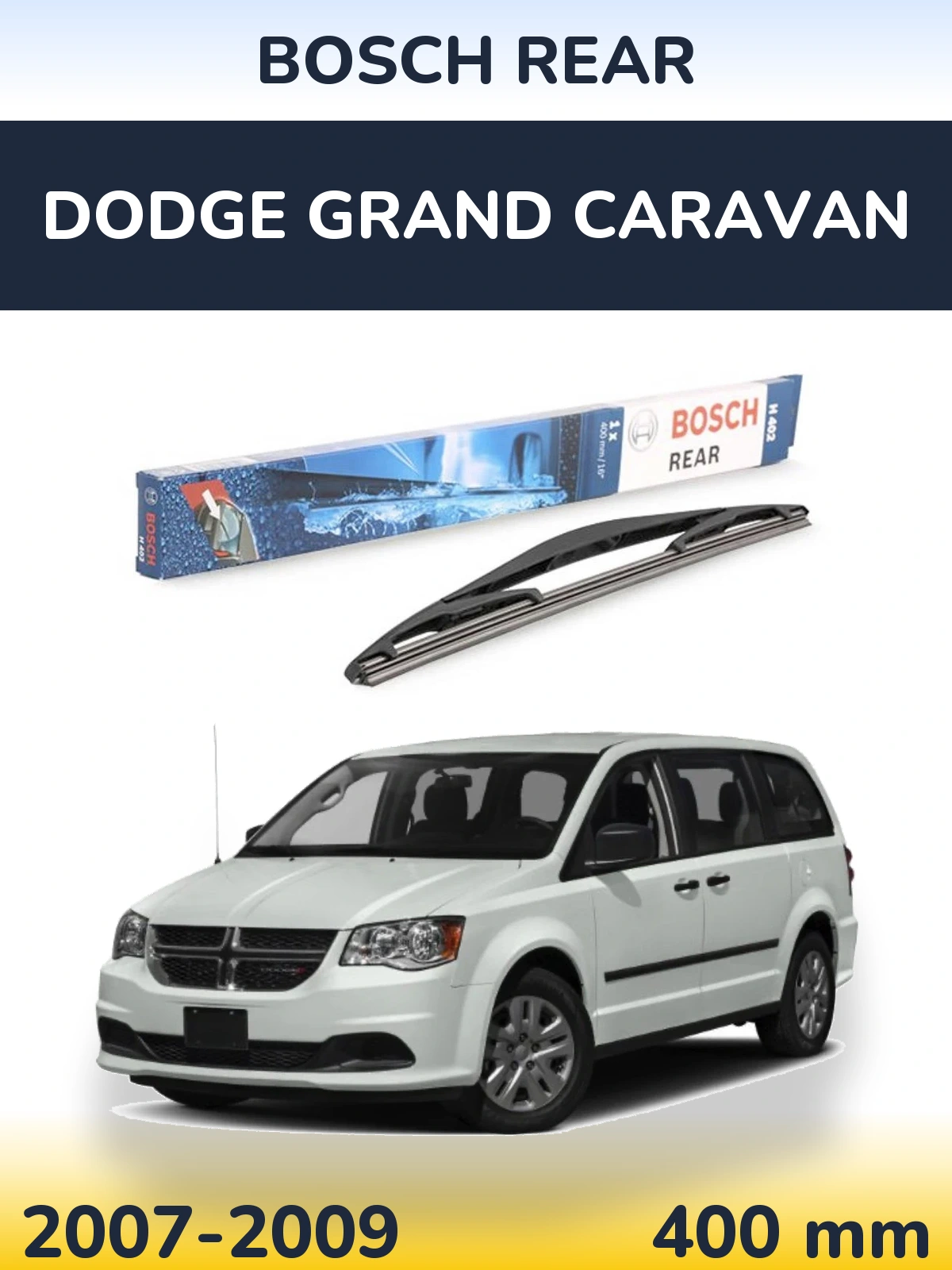 Ștergătoare BOSCH Rear pentru Dodge Grand Caravan