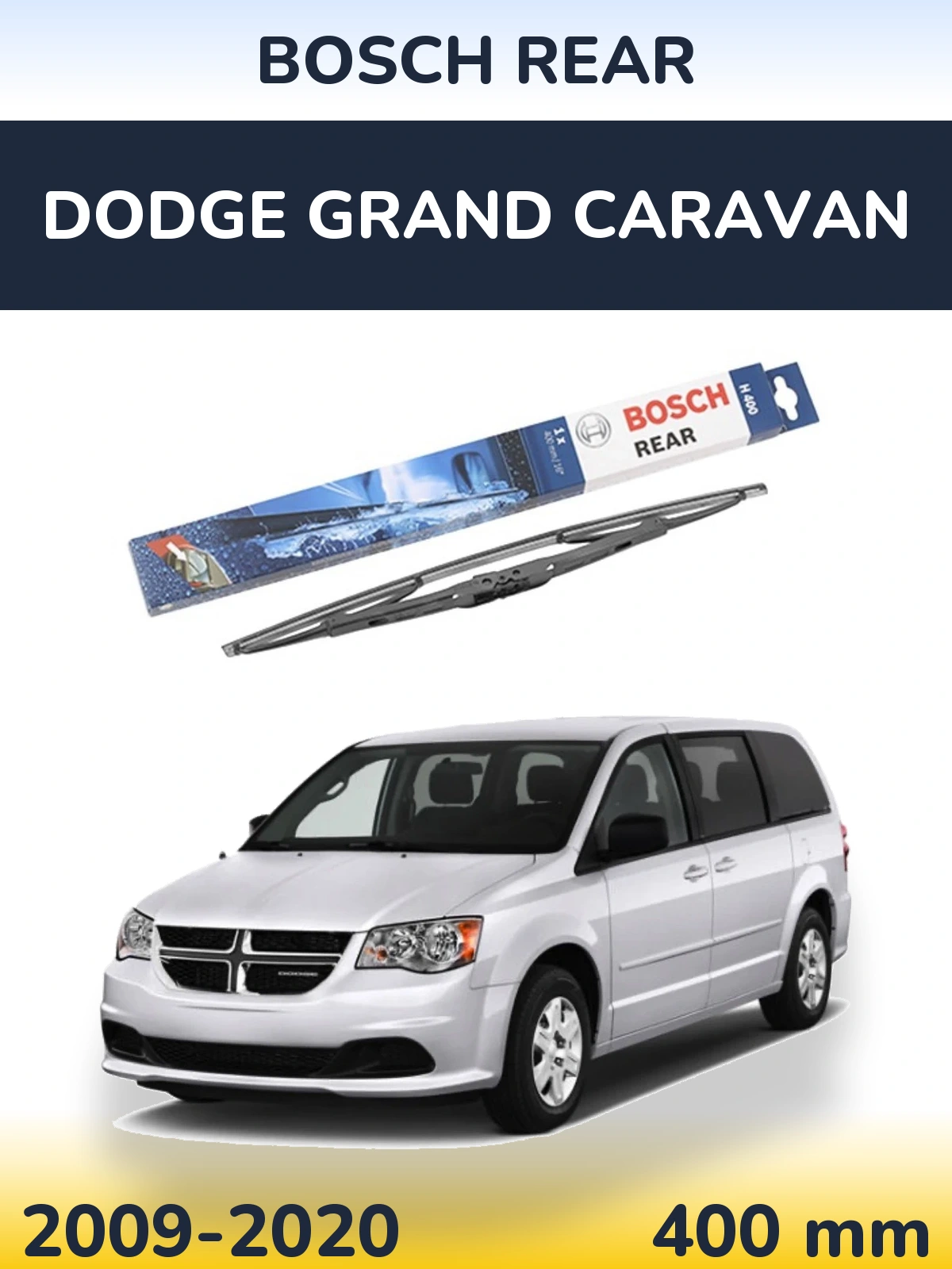 Ștergătoare BOSCH Rear pentru Dodge Grand Caravan