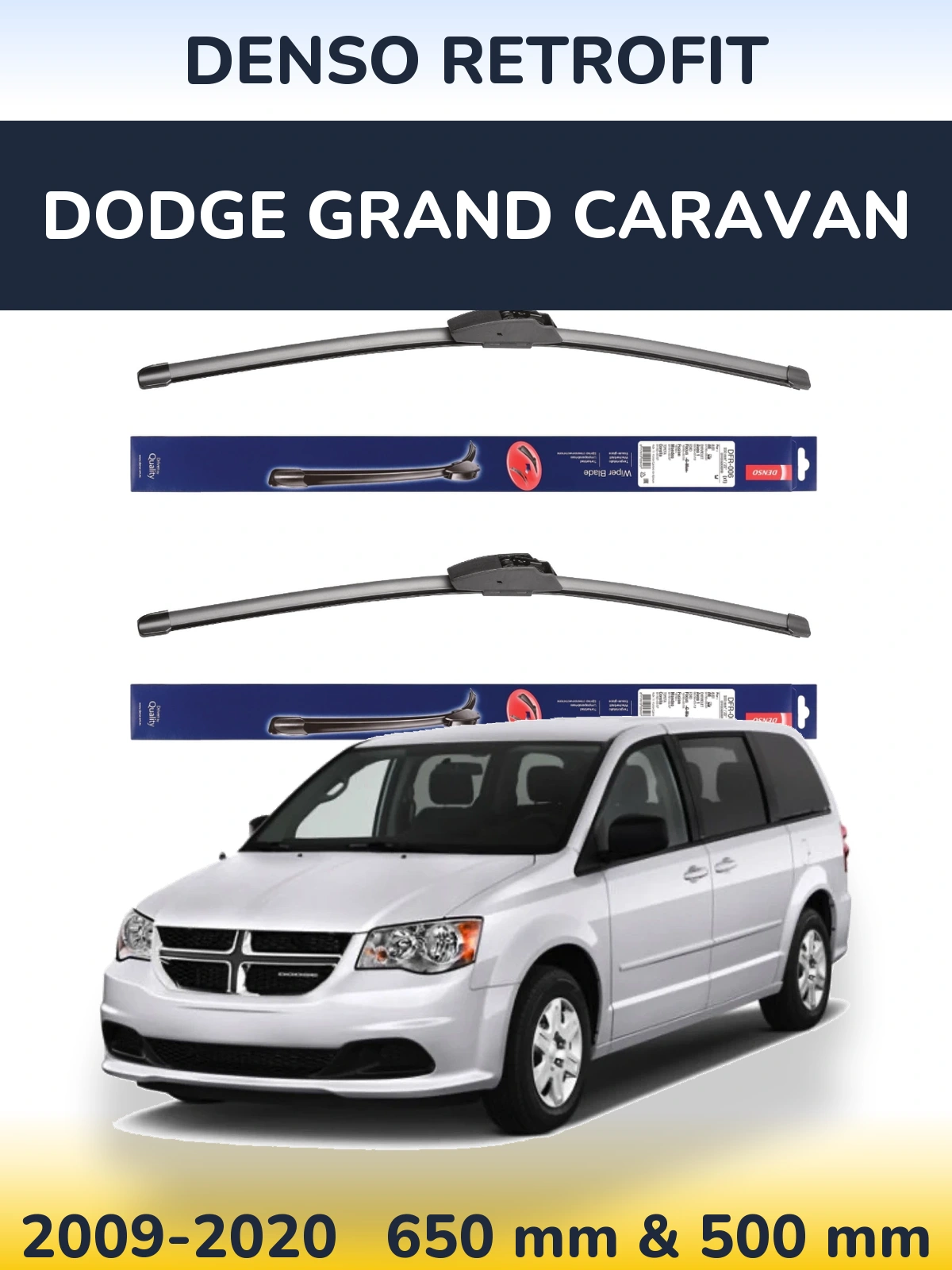 Ștergătoare Denso Retrofit pentru Dodge Grand Caravan