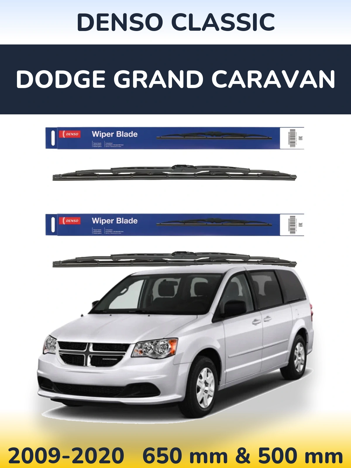 Ștergătoare Denso Classic pentru Dodge Grand Caravan