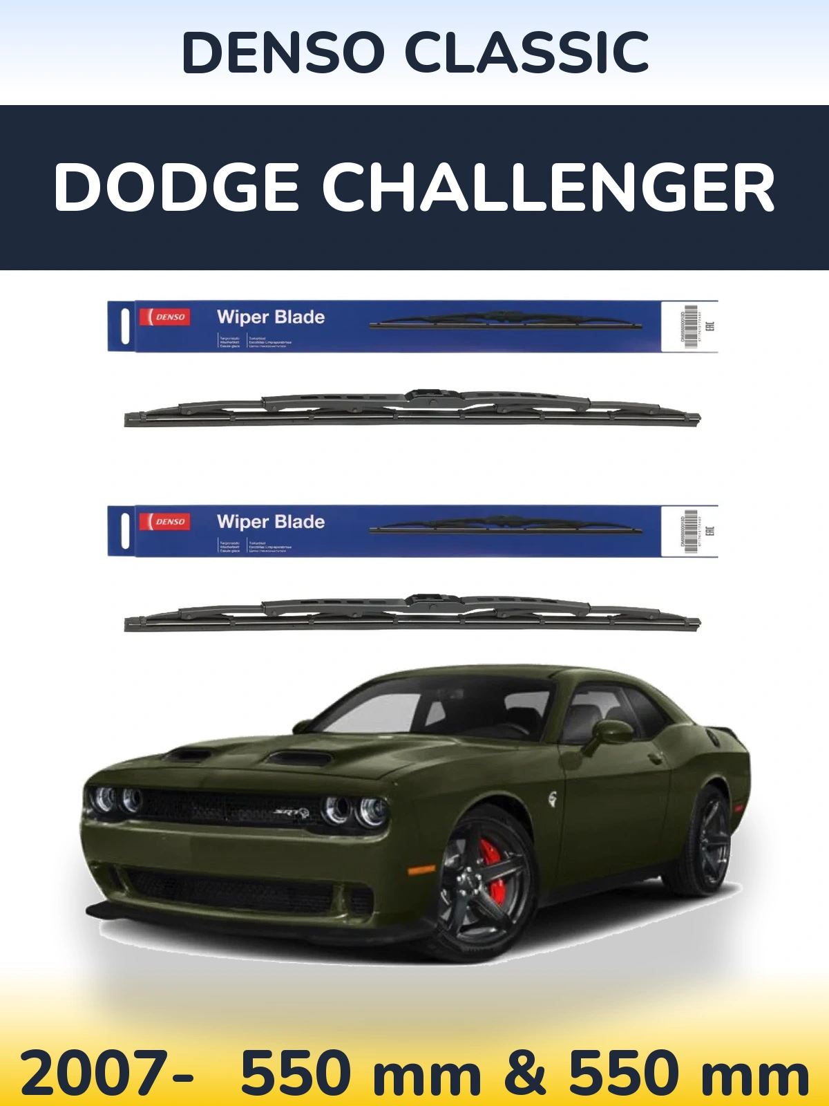 Ștergătoare Denso Classic pentru Dodge Challenger