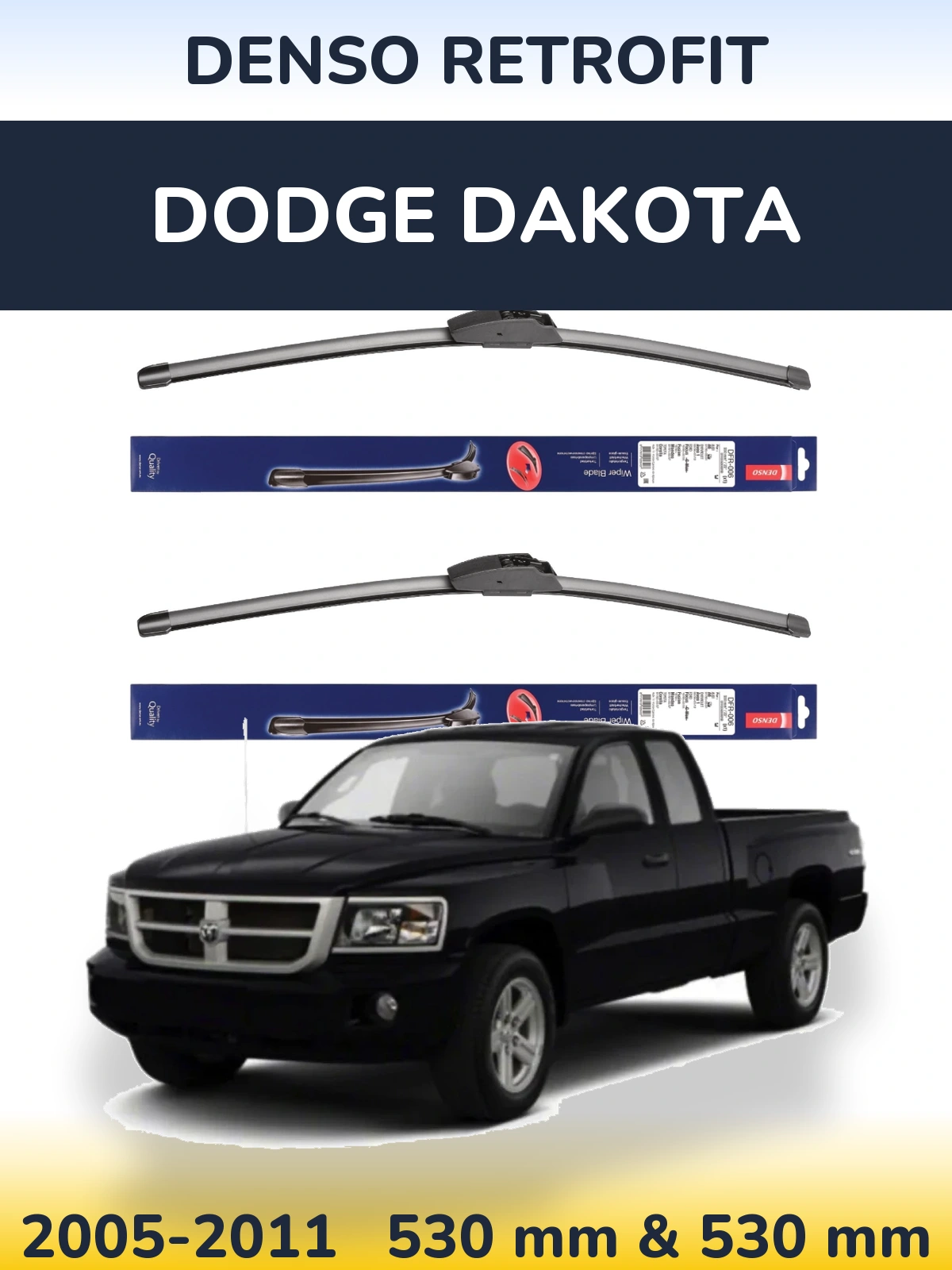 Ștergătoare Denso Retrofit pentru Dodge Dakota