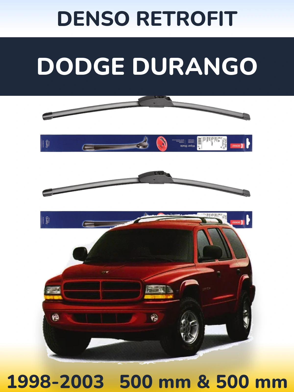 Ștergătoare Denso Retrofit pentru Dodge Durango
