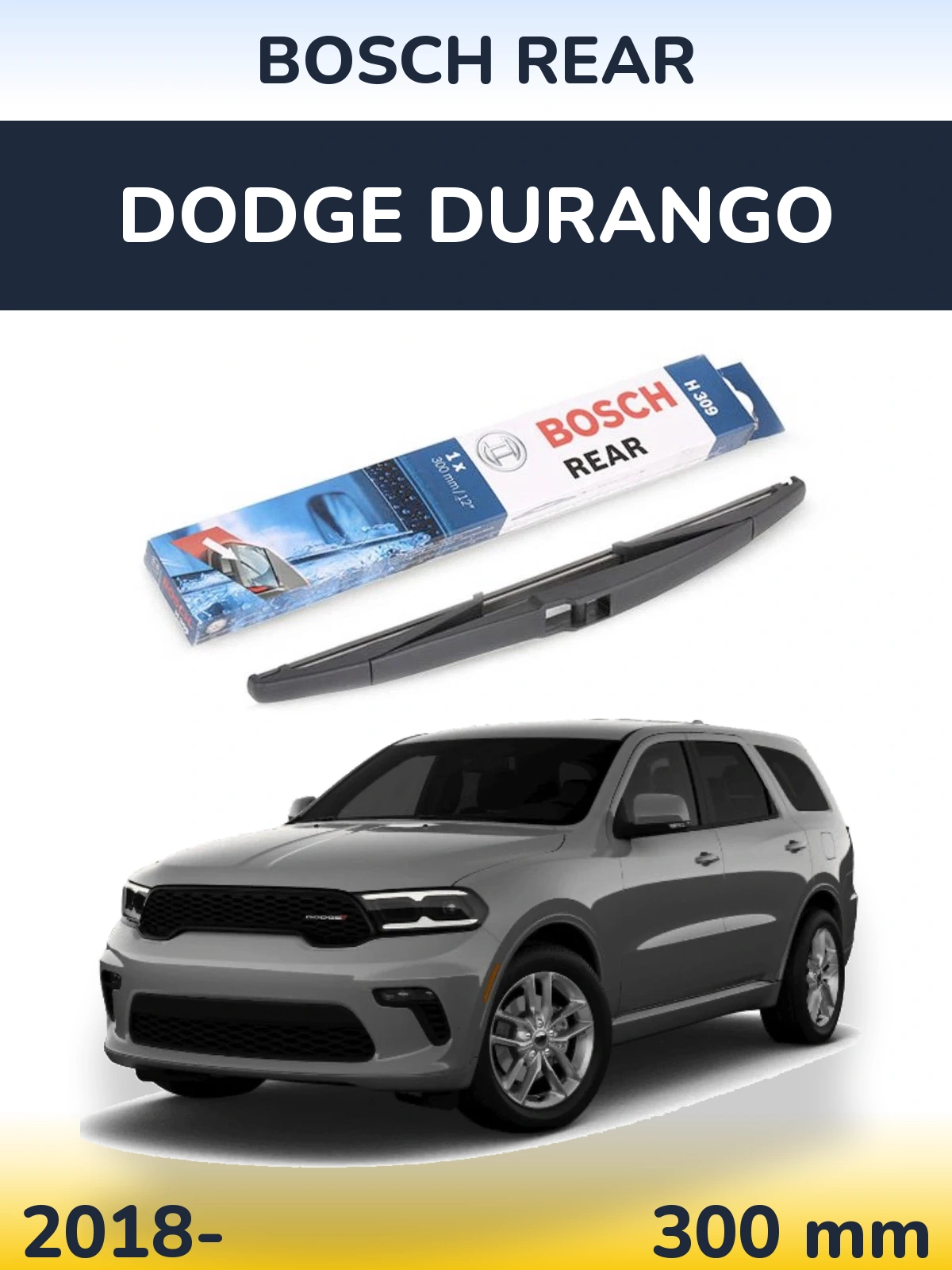 Ștergătoare BOSCH Rear pentru Dodge Durango