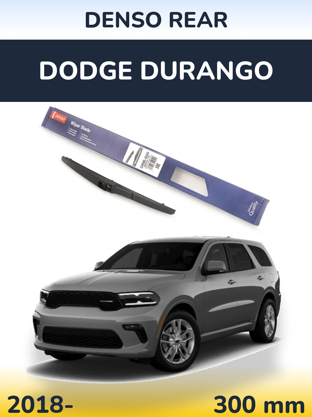 Ștergătoare Denso Rear pentru Dodge Durango