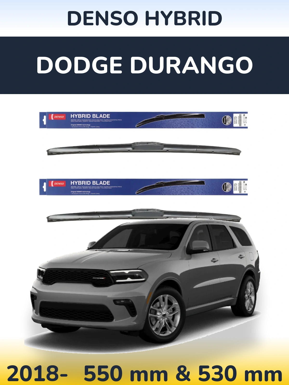 Ștergătoare Denso Hybrid pentru Dodge Durango