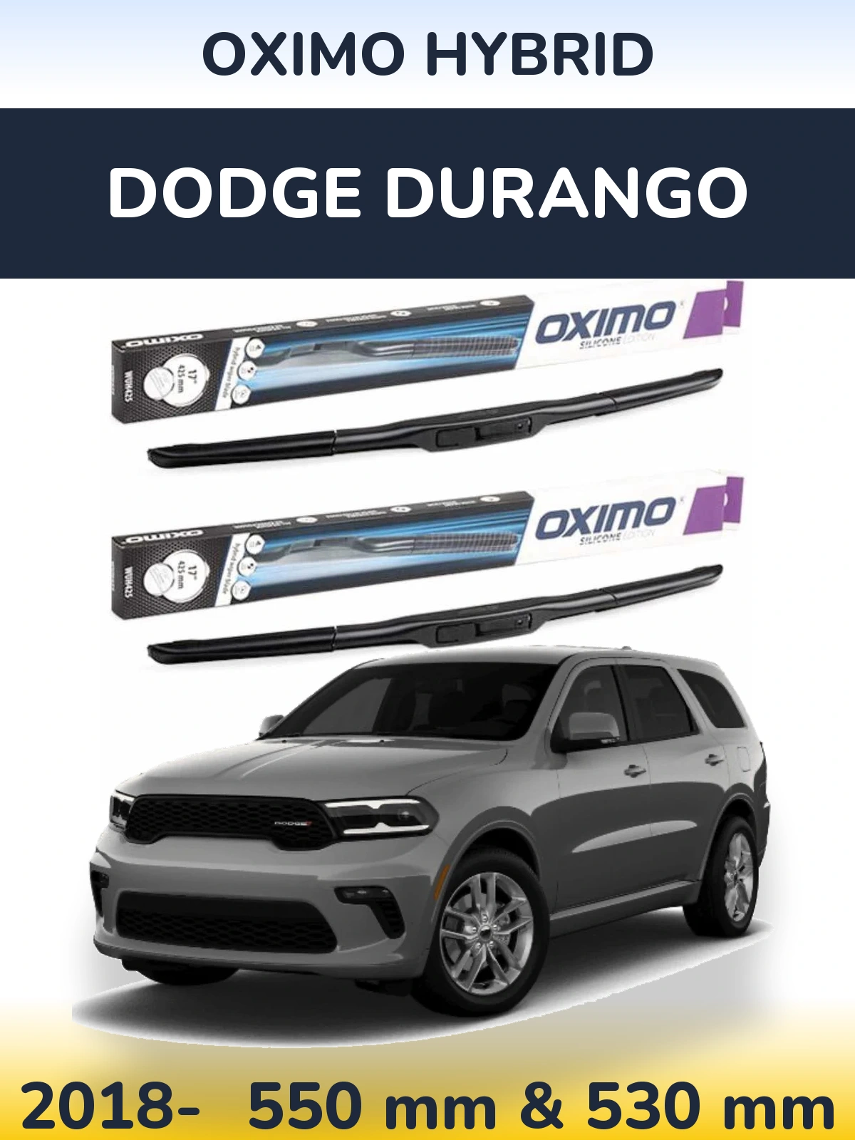 Ștergătoare Oximo Hybrid pentru Dodge Durango