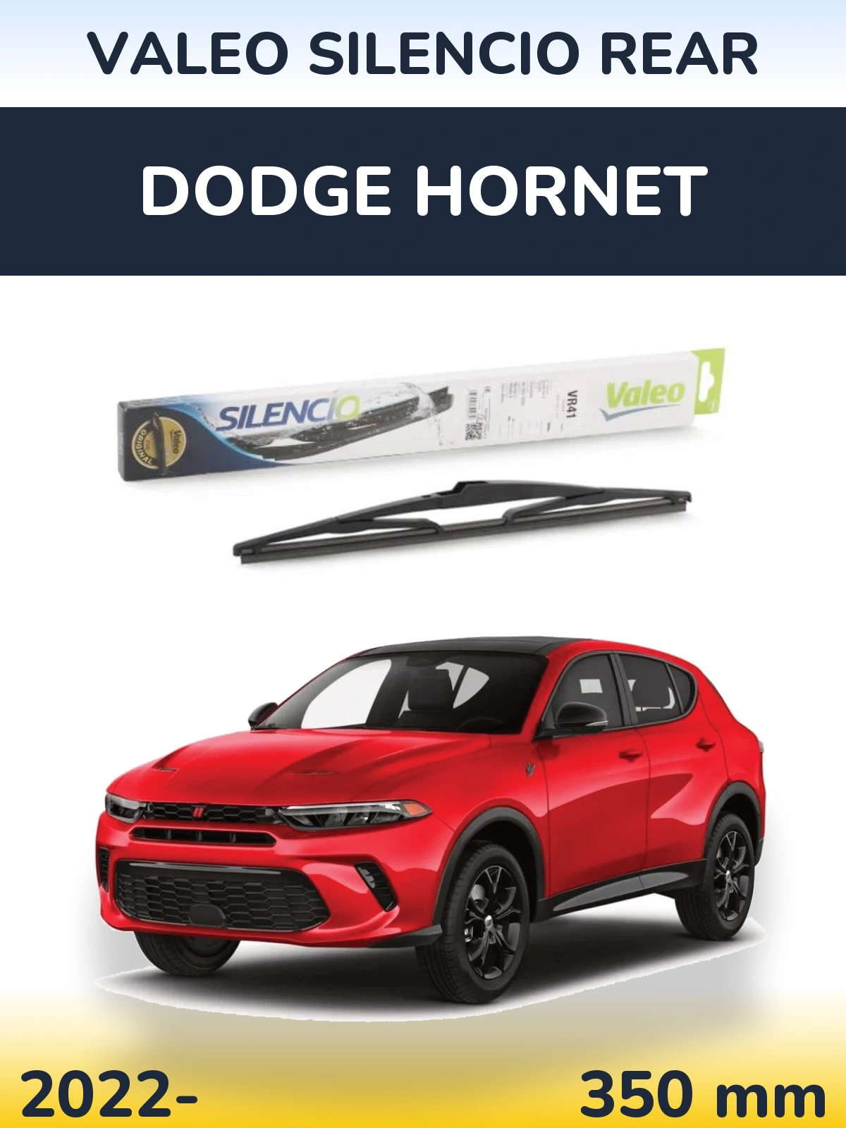 Ștergătoare Valeo Silencio Rear pentru Dodge Hornet