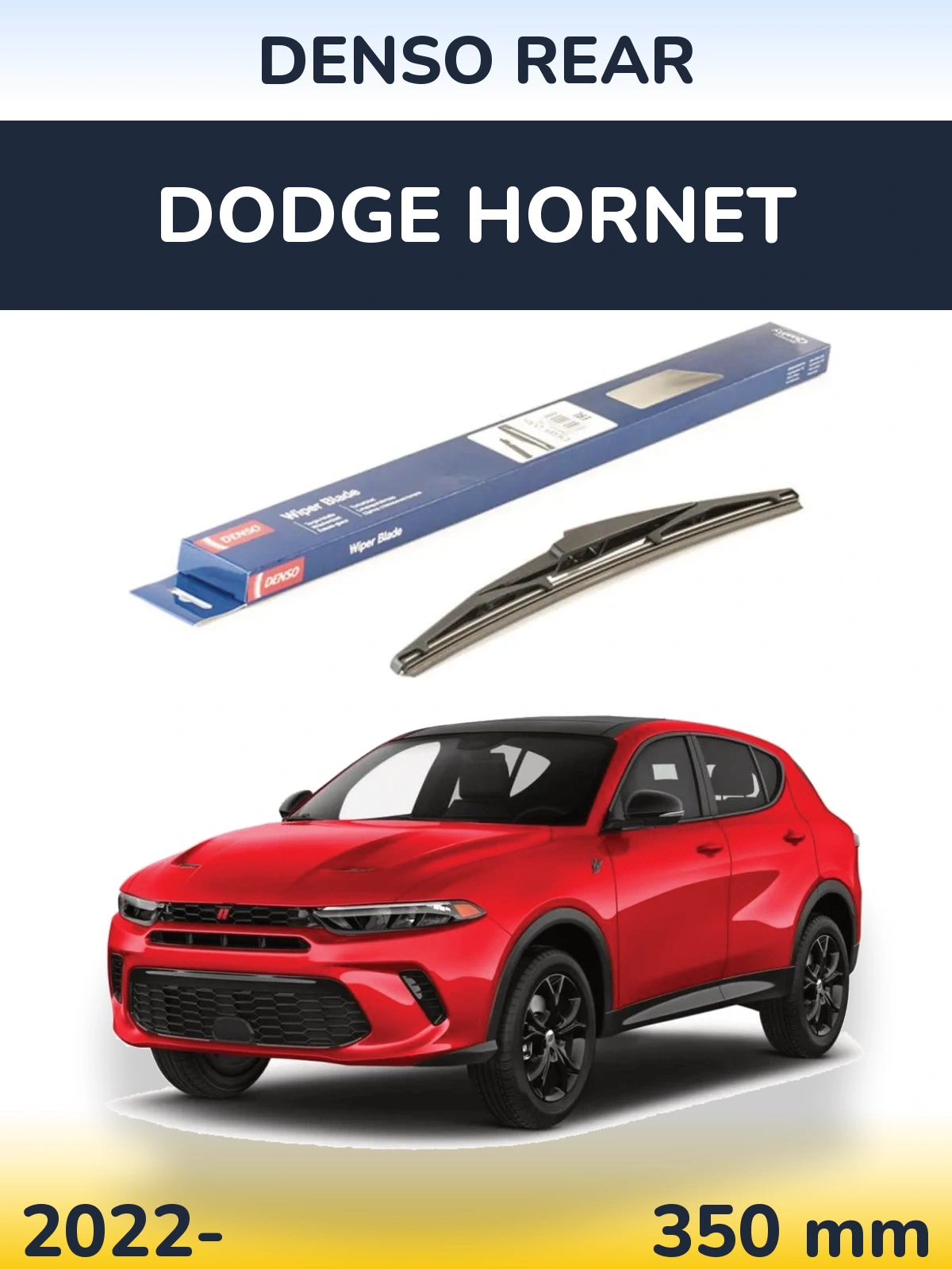 Ștergătoare Denso Rear pentru Dodge Hornet