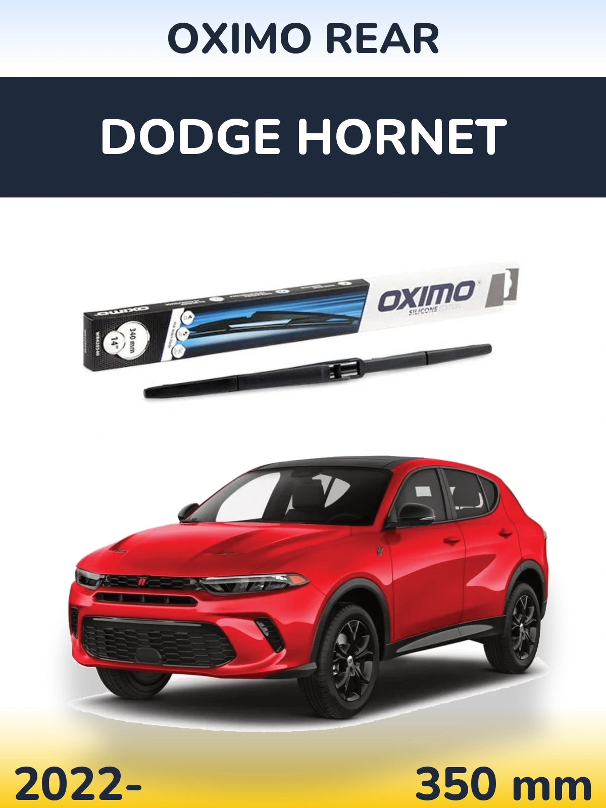 Ștergătoare Oximo Rear pentru Dodge Hornet