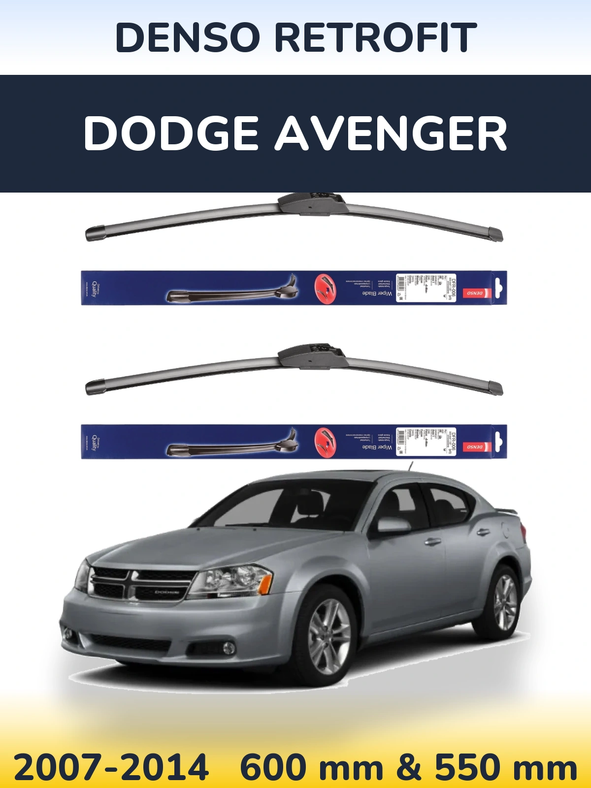 Ștergătoare Denso Retrofit pentru Dodge Avenger