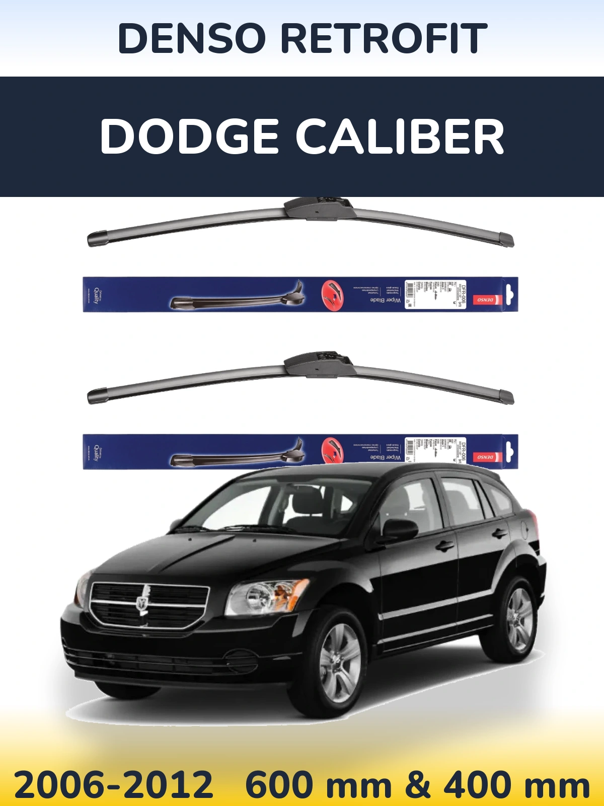 Ștergătoare Denso Retrofit pentru Dodge Caliber