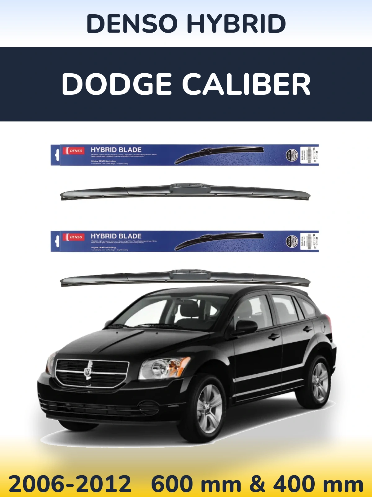 Ștergătoare Denso Hybrid pentru Dodge Caliber
