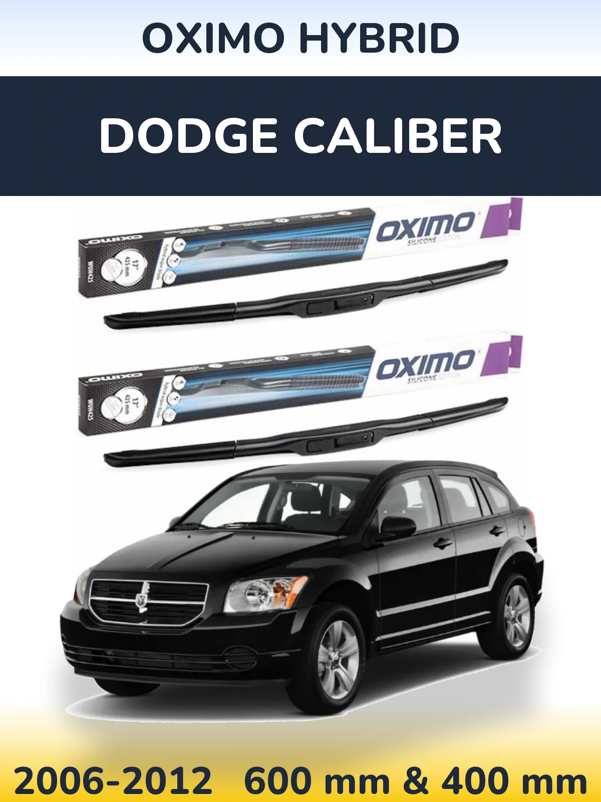 Ștergătoare Oximo Hybrid pentru Dodge Caliber