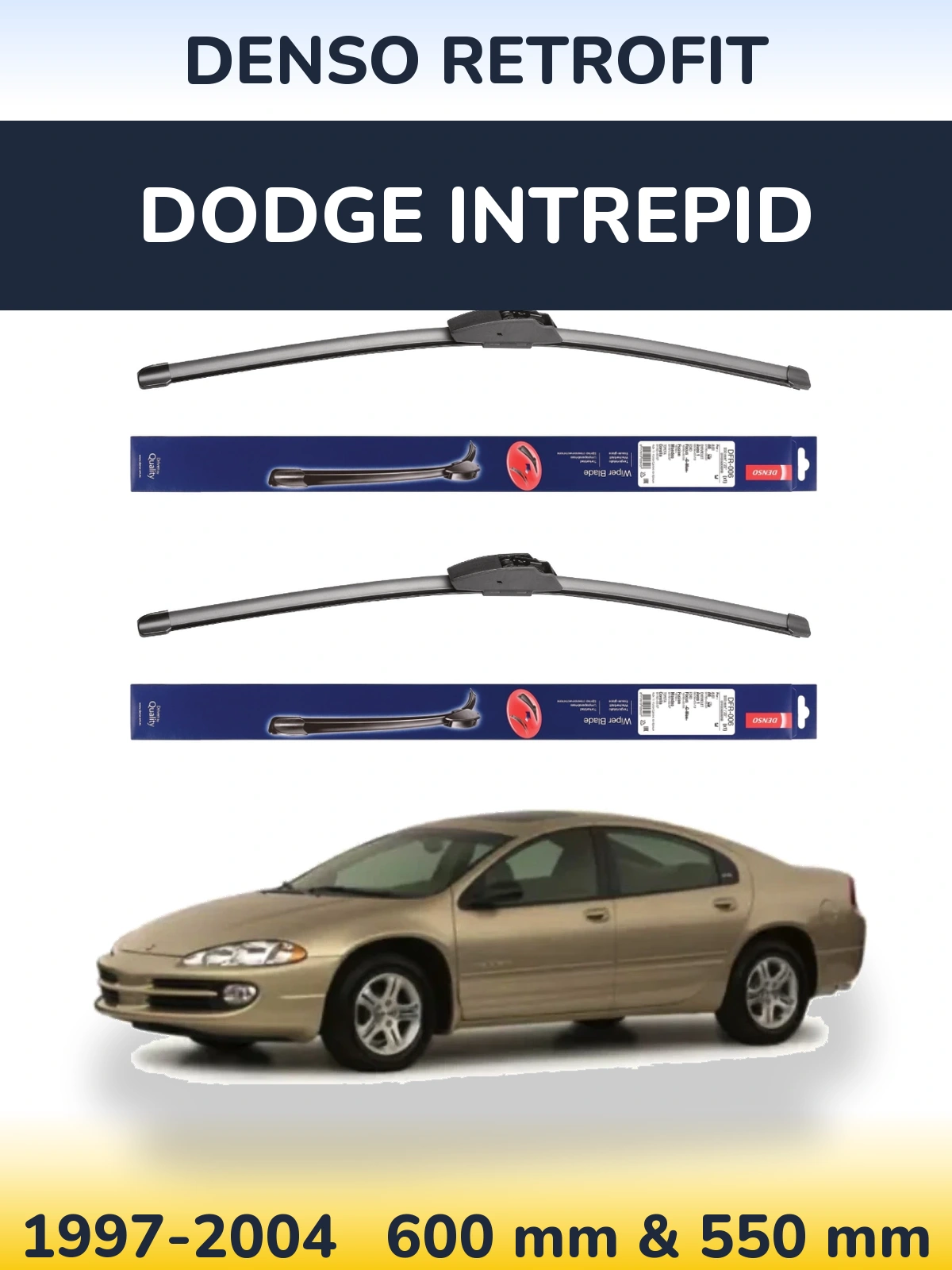Ștergătoare Denso Retrofit pentru Dodge Intrepid