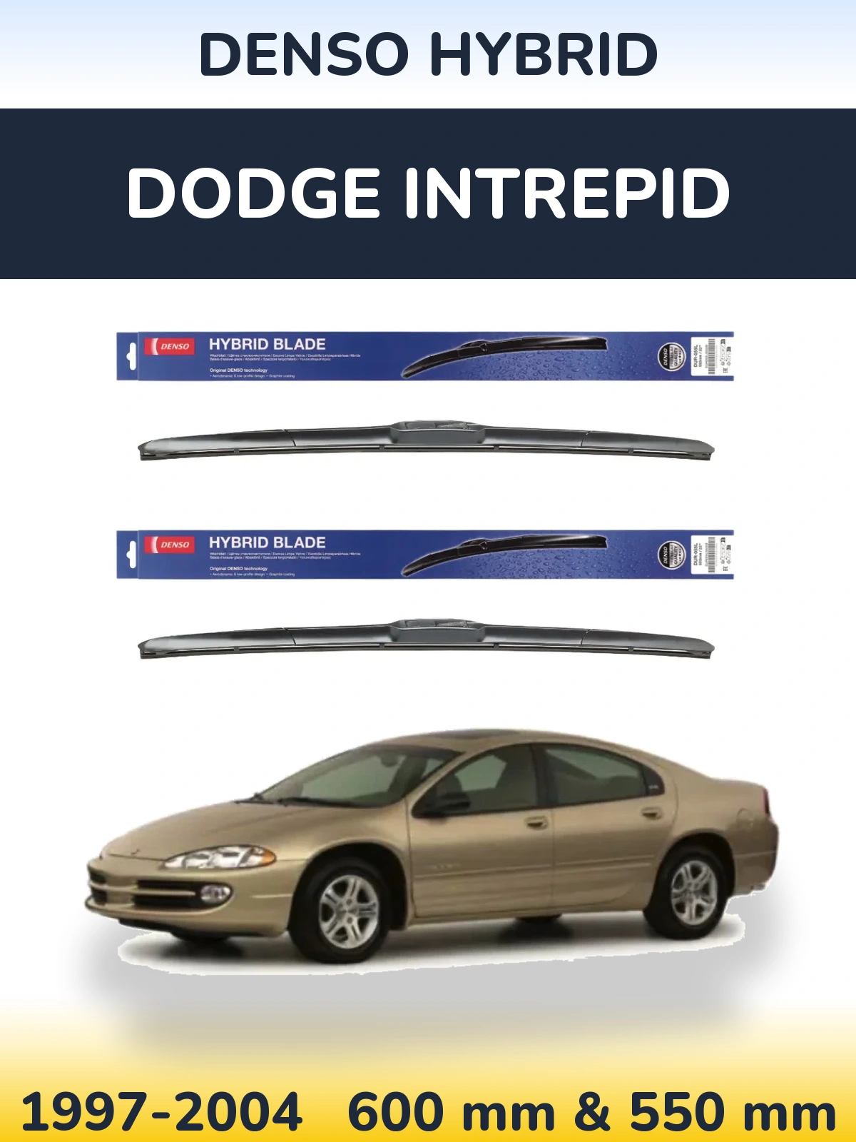 Ștergătoare Denso Hybrid pentru Dodge Intrepid