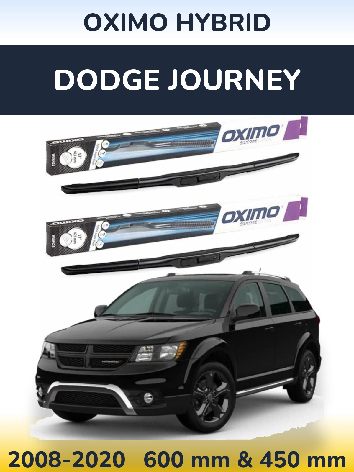 Ștergătoare Oximo Hybrid pentru Dodge Journey