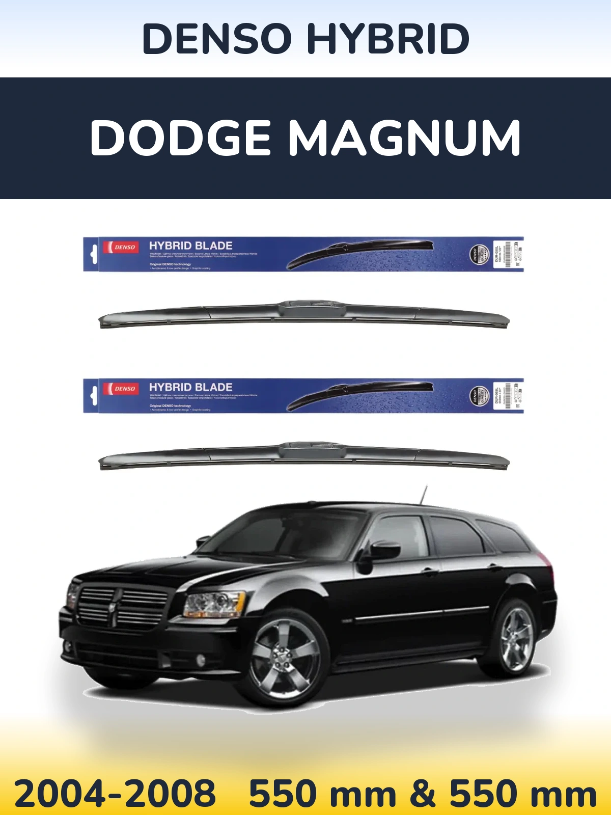 Ștergătoare Denso Hybrid pentru Dodge Magnum