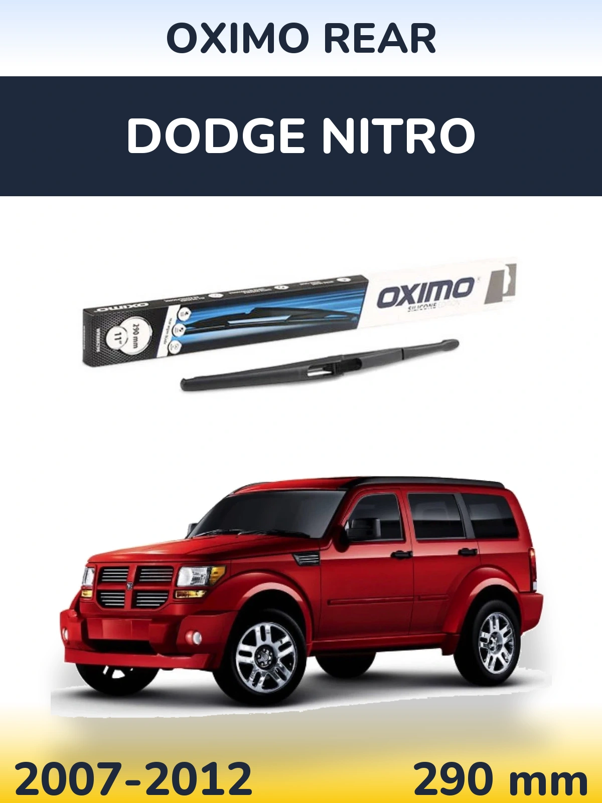 Ștergătoare Oximo Rear pentru Dodge Nitro
