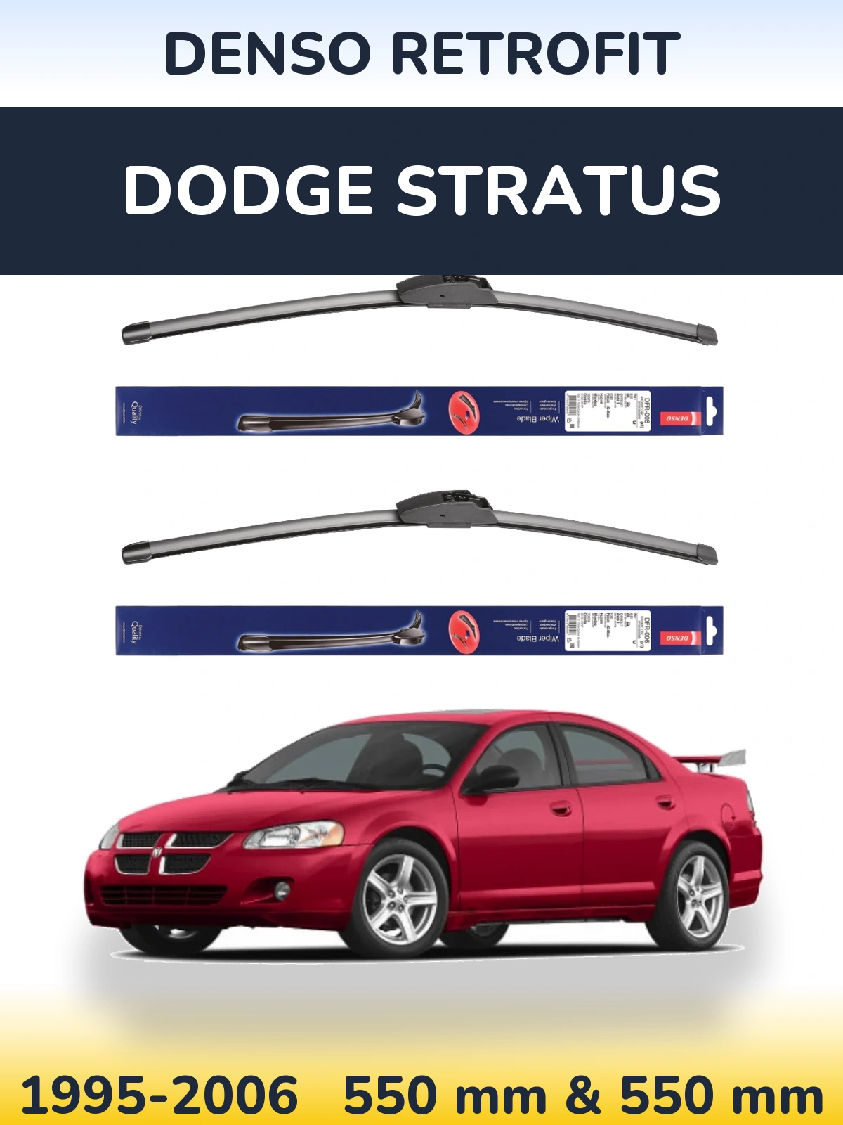 Ștergătoare Denso Retrofit pentru Dodge Stratus