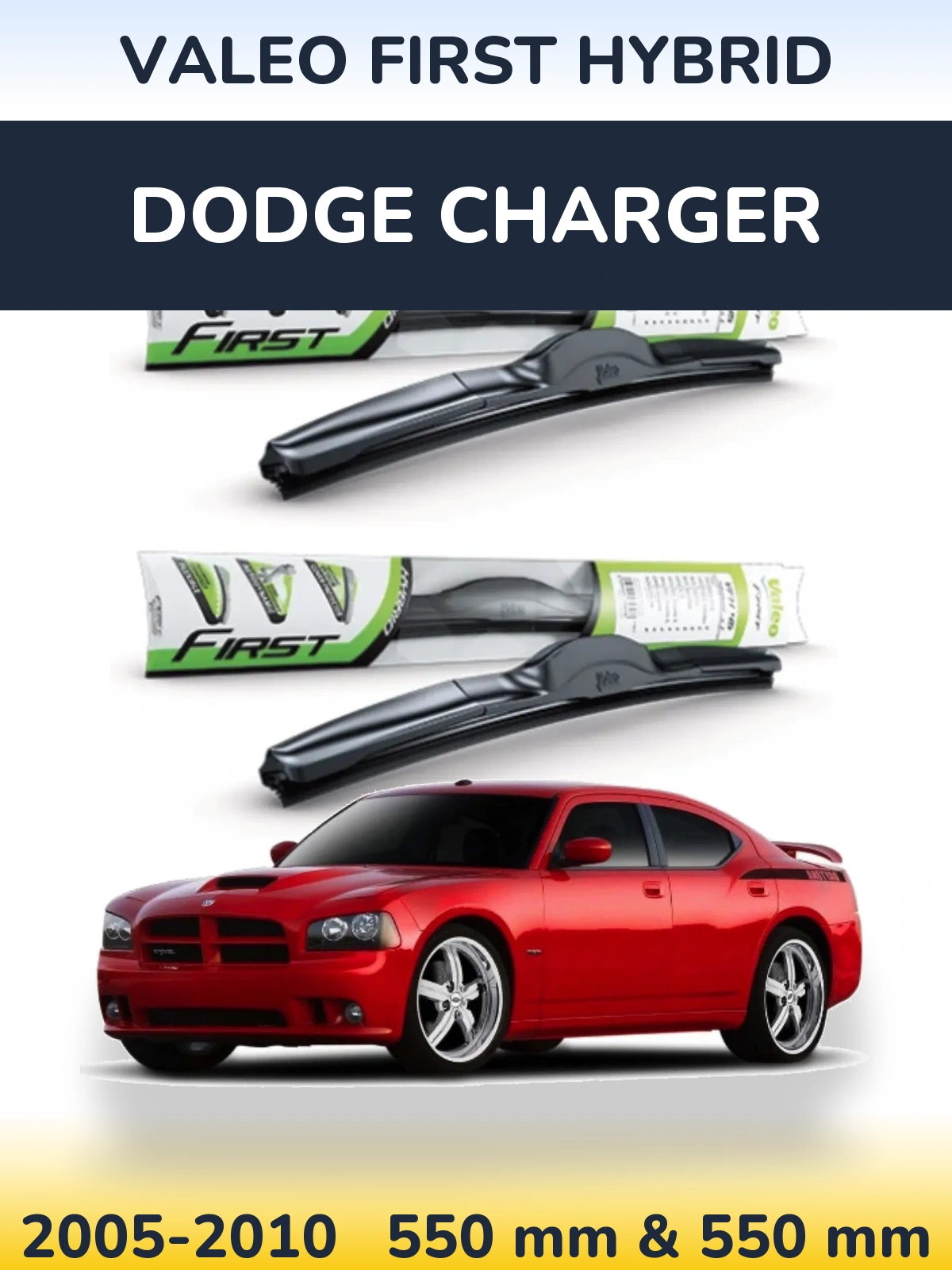 Ștergătoare Valeo First Hybrid pentru Dodge Charger