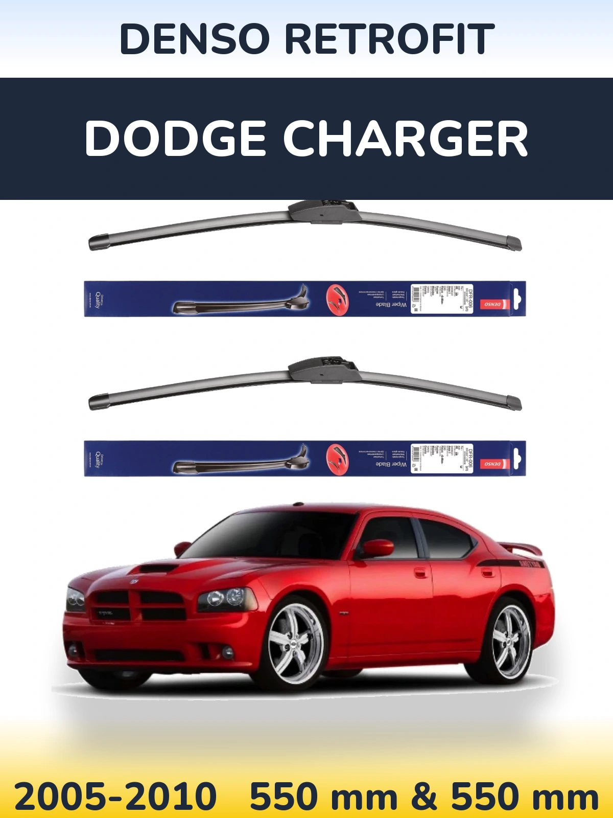 Ștergătoare Denso Retrofit pentru Dodge Charger
