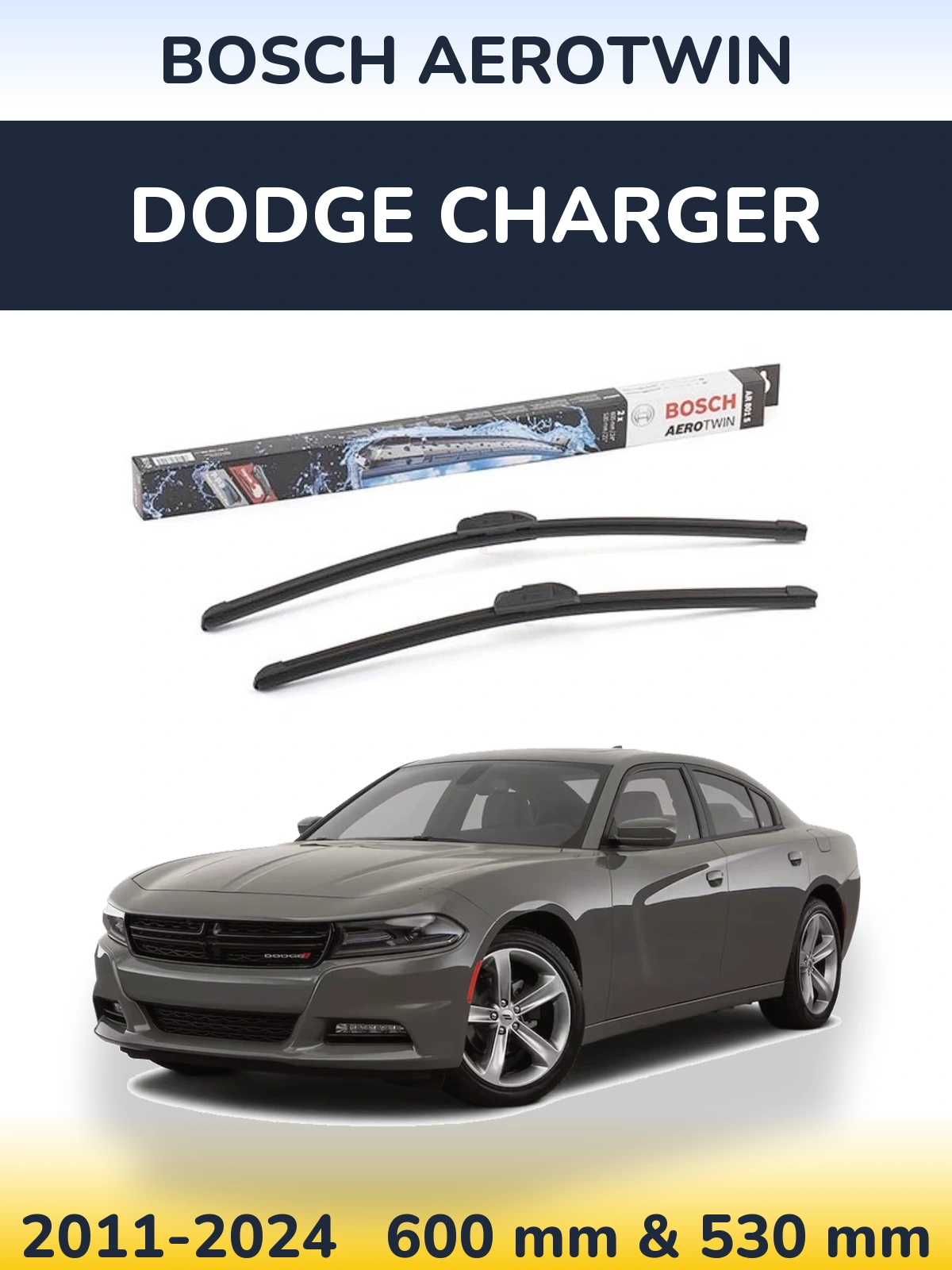 Ștergătoare BOSCH AeroTwin pentru Dodge Charger