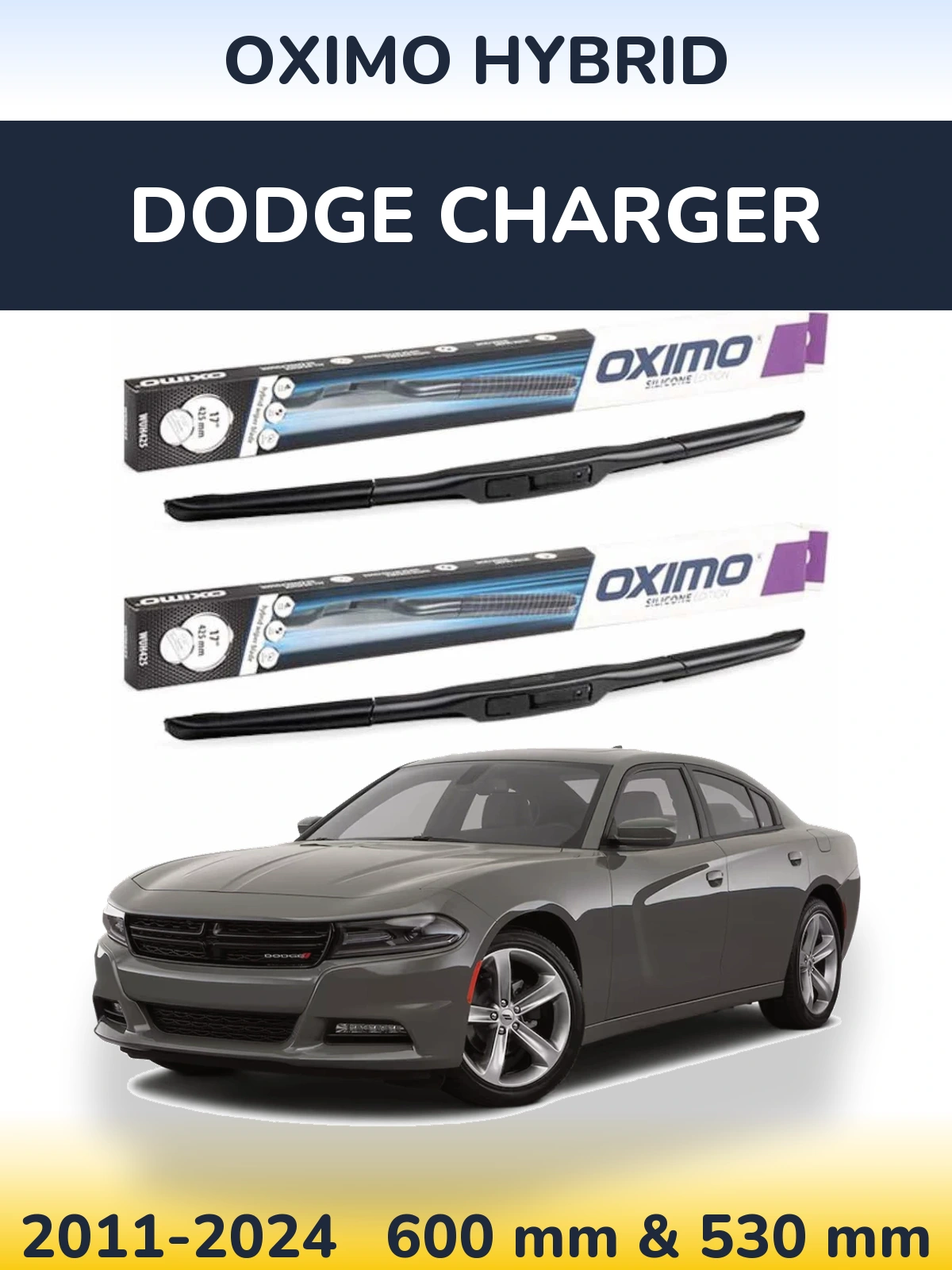 Ștergătoare Oximo Hybrid pentru Dodge Charger