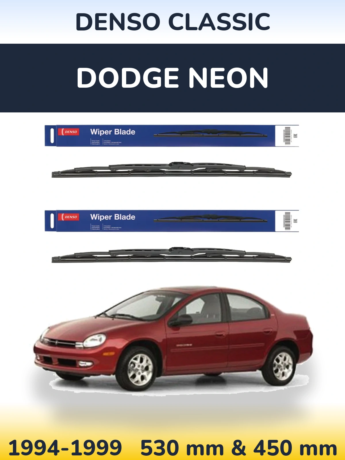 Ștergătoare Denso Classic pentru Dodge Neon