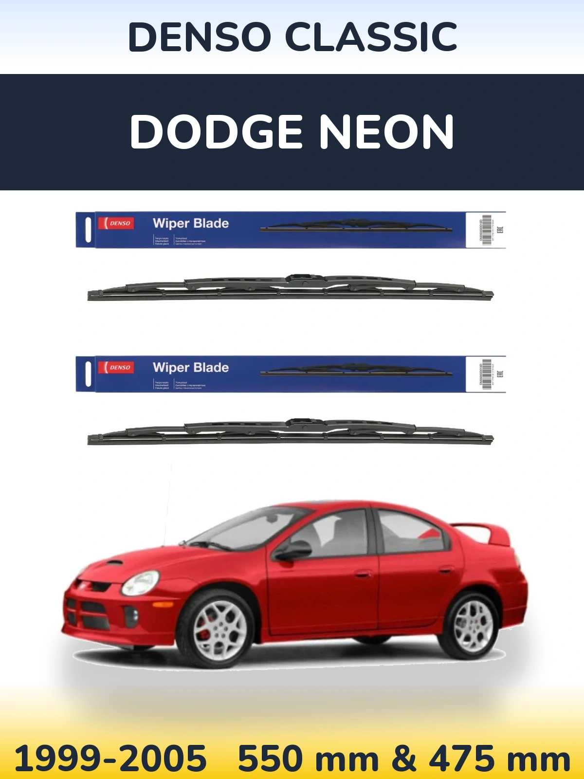 Ștergătoare Denso Classic pentru Dodge Neon