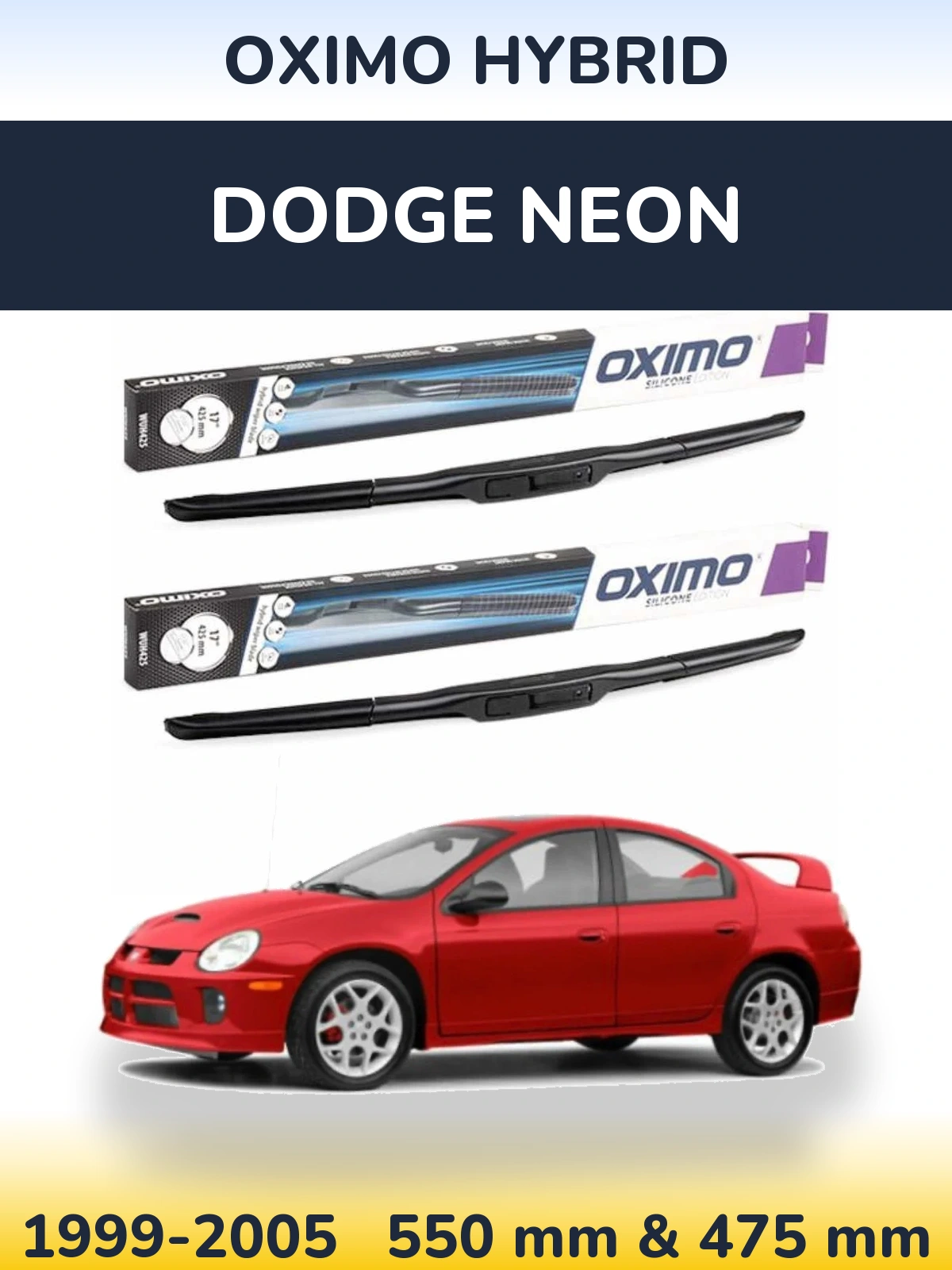 Ștergătoare Oximo Hybrid pentru Dodge Neon