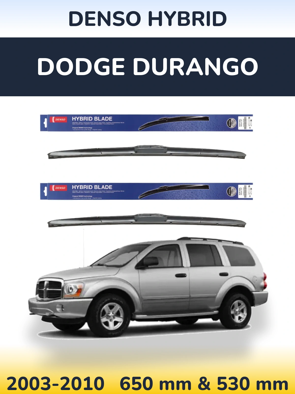 Ștergătoare Denso Hybrid pentru Dodge Durango