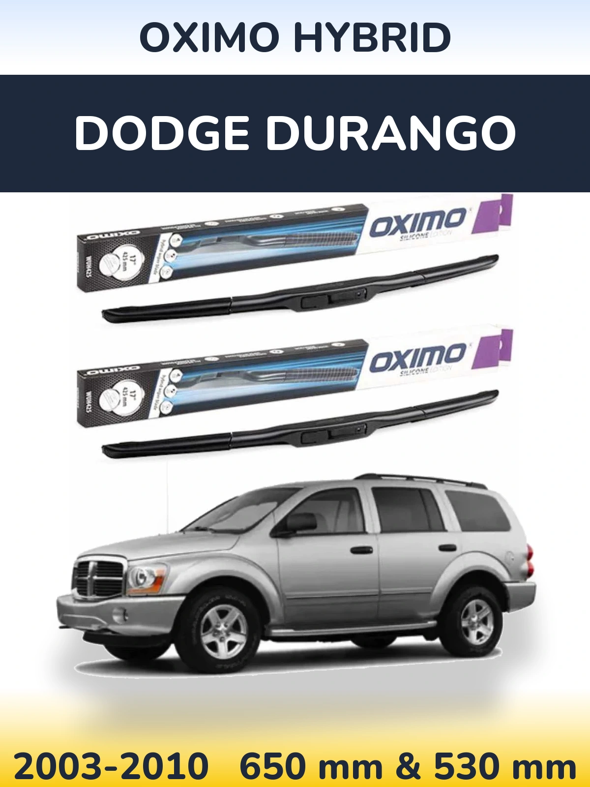 Ștergătoare Oximo Hybrid pentru Dodge Durango