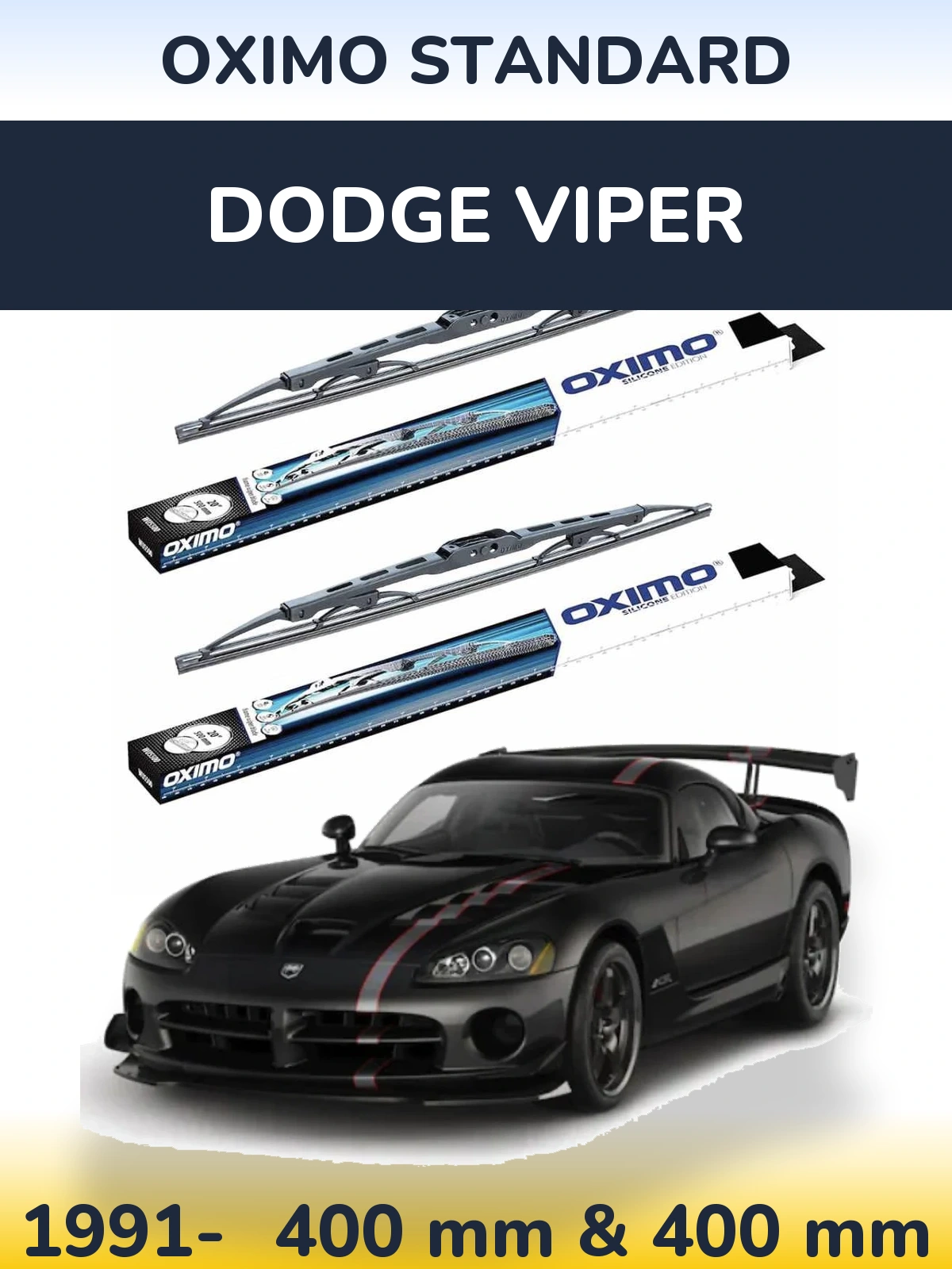 Ștergătoare Oximo Standard pentru Dodge Viper