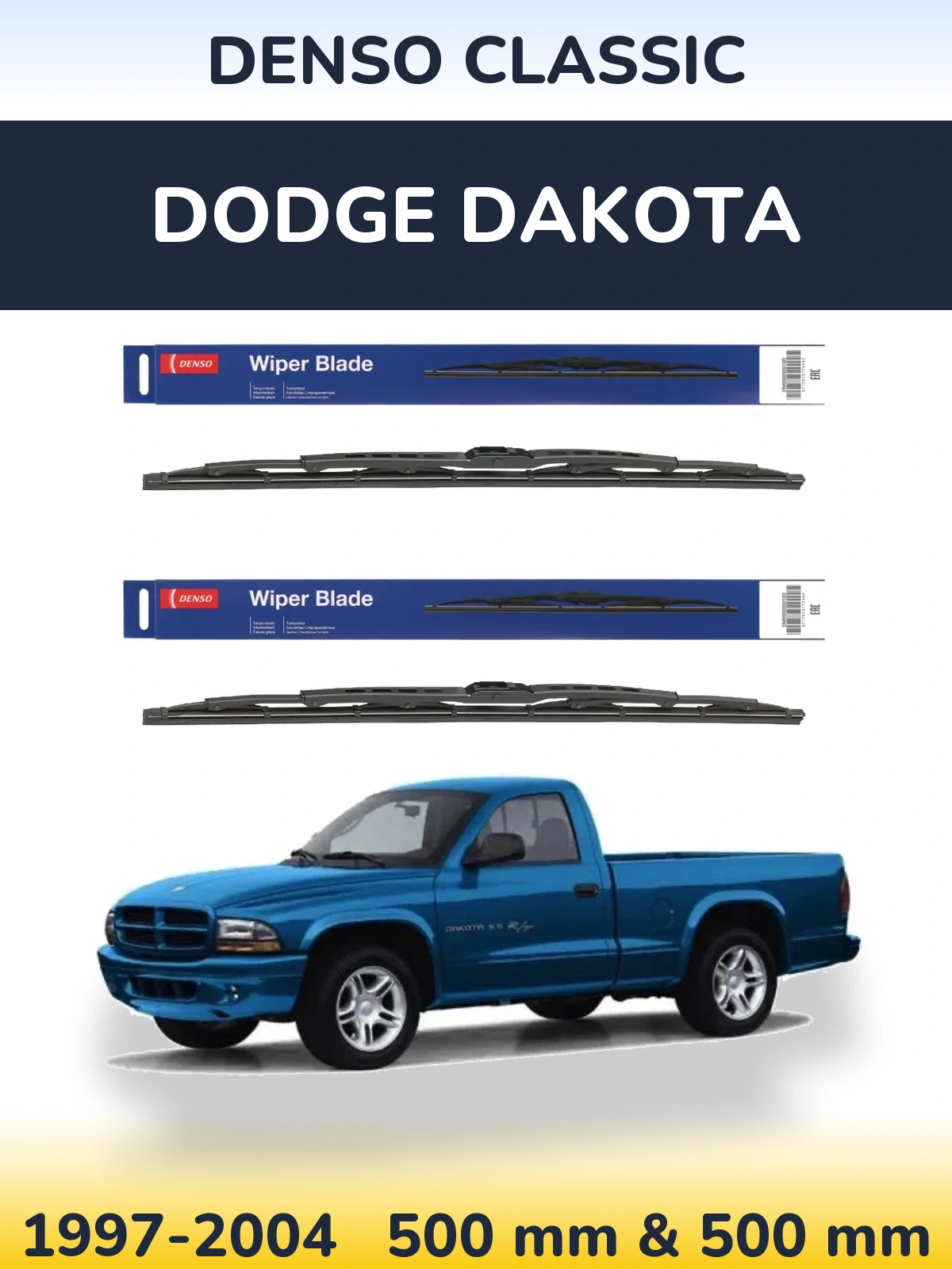 Ștergătoare Denso Classic pentru Dodge Dakota