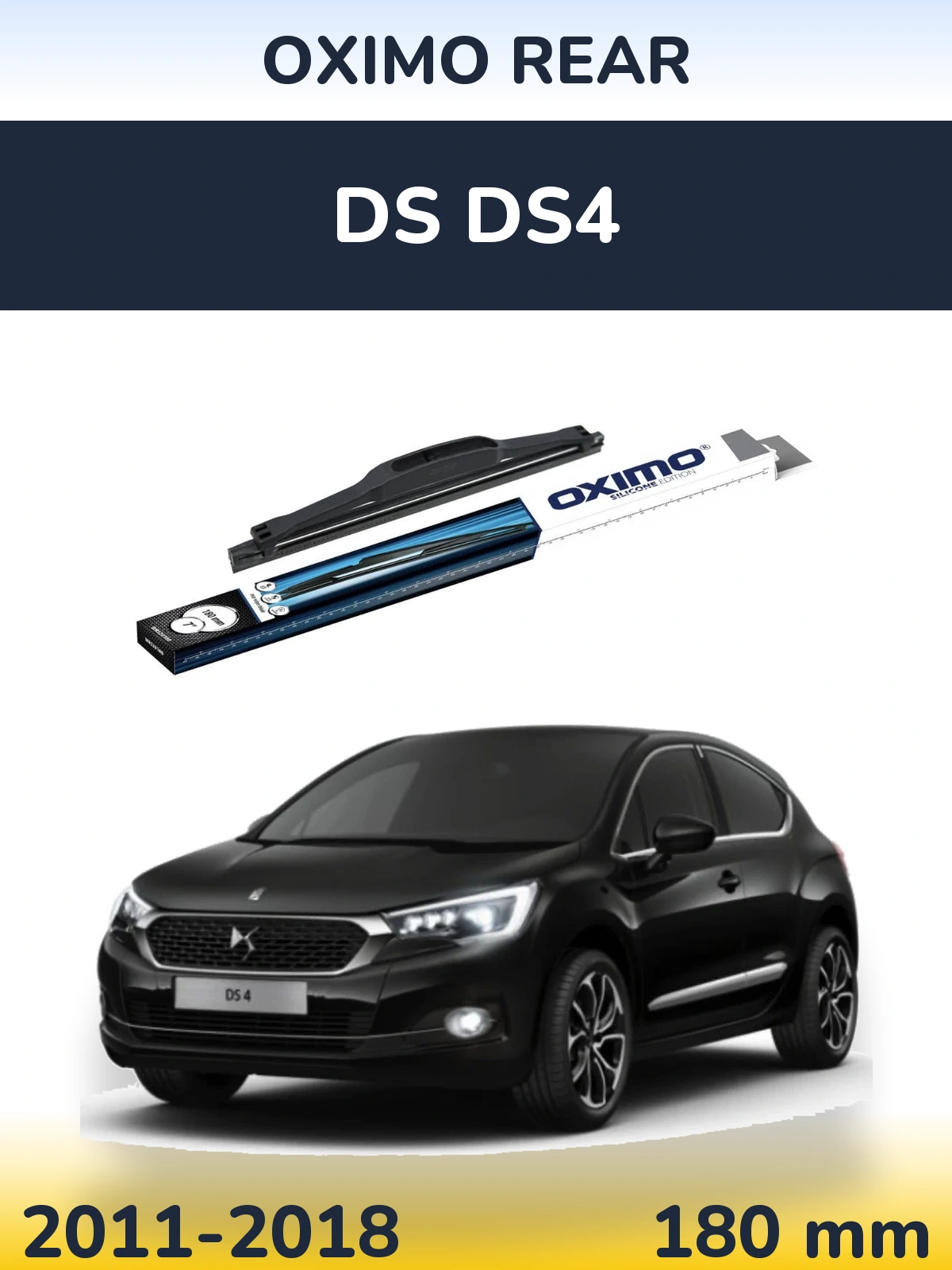 Ștergătoare Oximo Rear pentru DS DS4