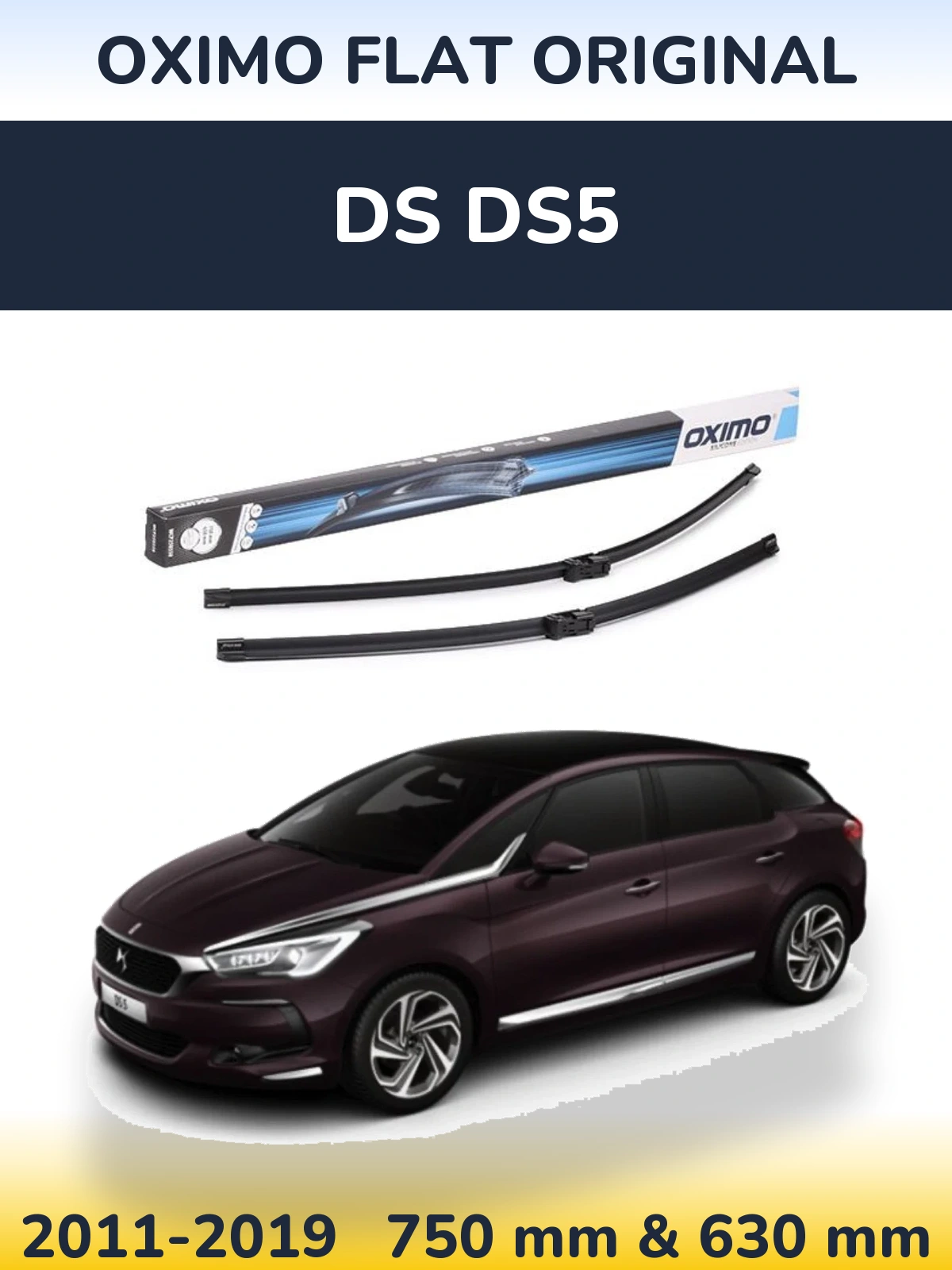 Ștergătoare Oximo Flat Original pentru DS DS5