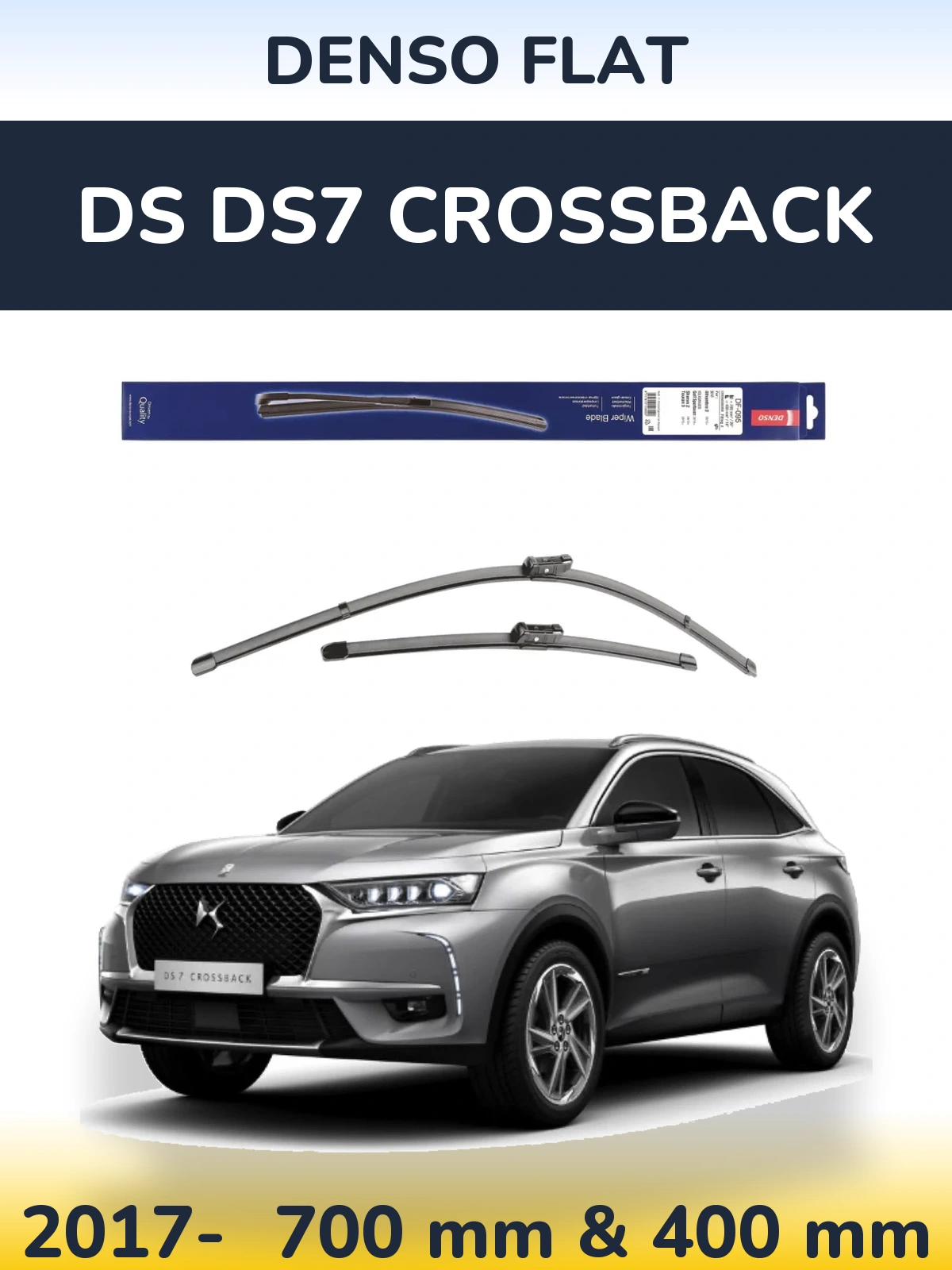 Ștergătoare Denso Flat pentru DS DS7 Crossback