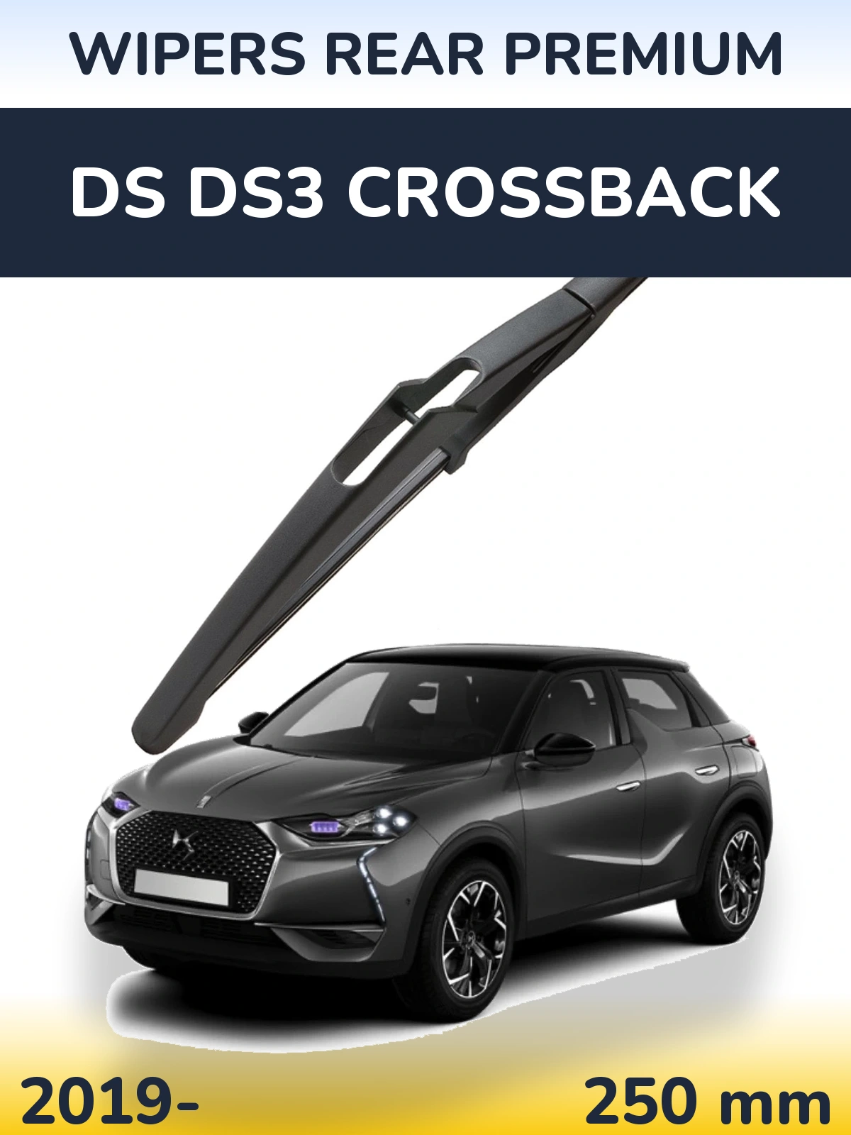 Ștergătoare WIPERS REAR PREMIUM pentru DS DS3 Crossback
