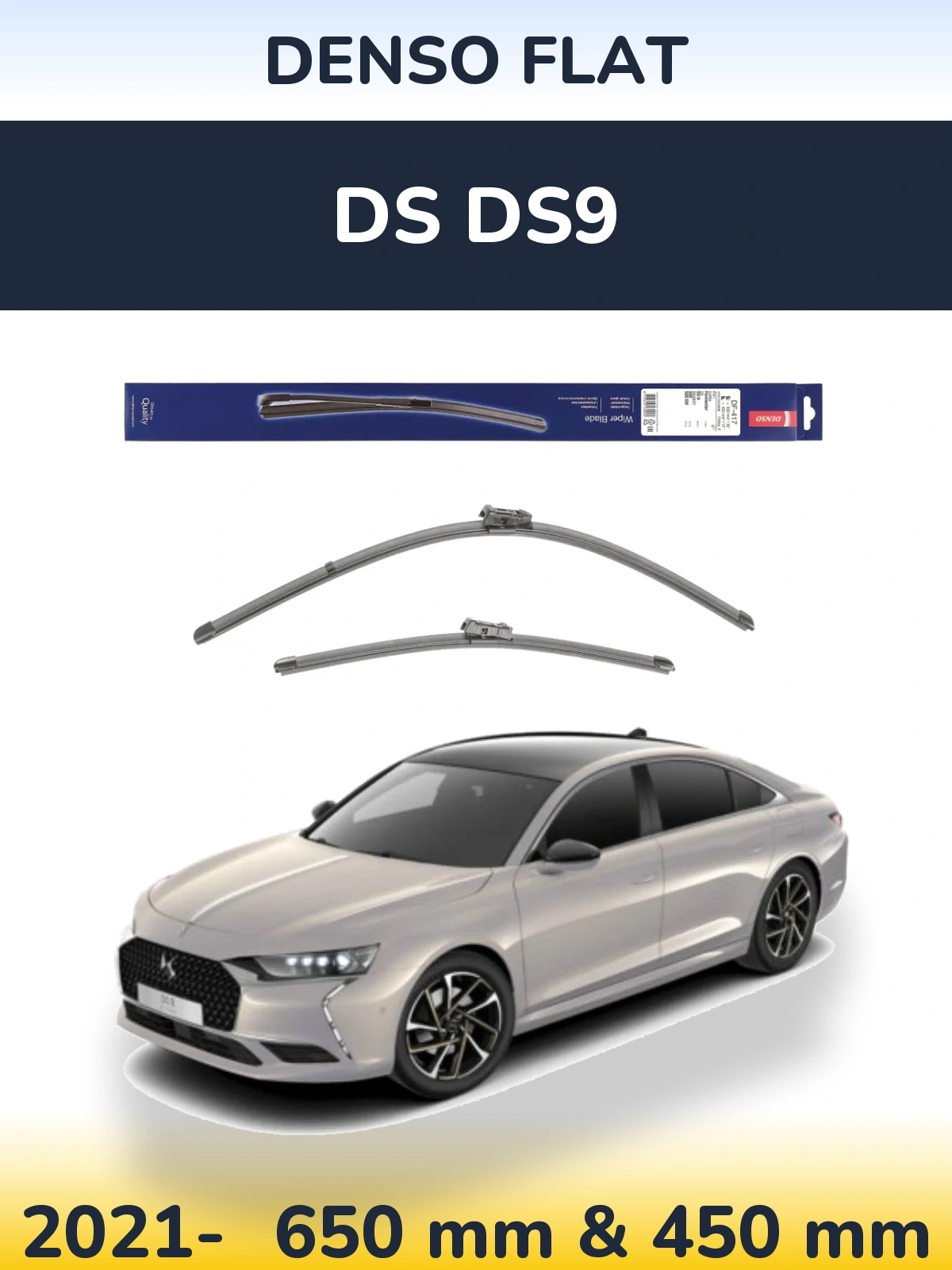 Ștergătoare Denso Flat pentru DS DS9