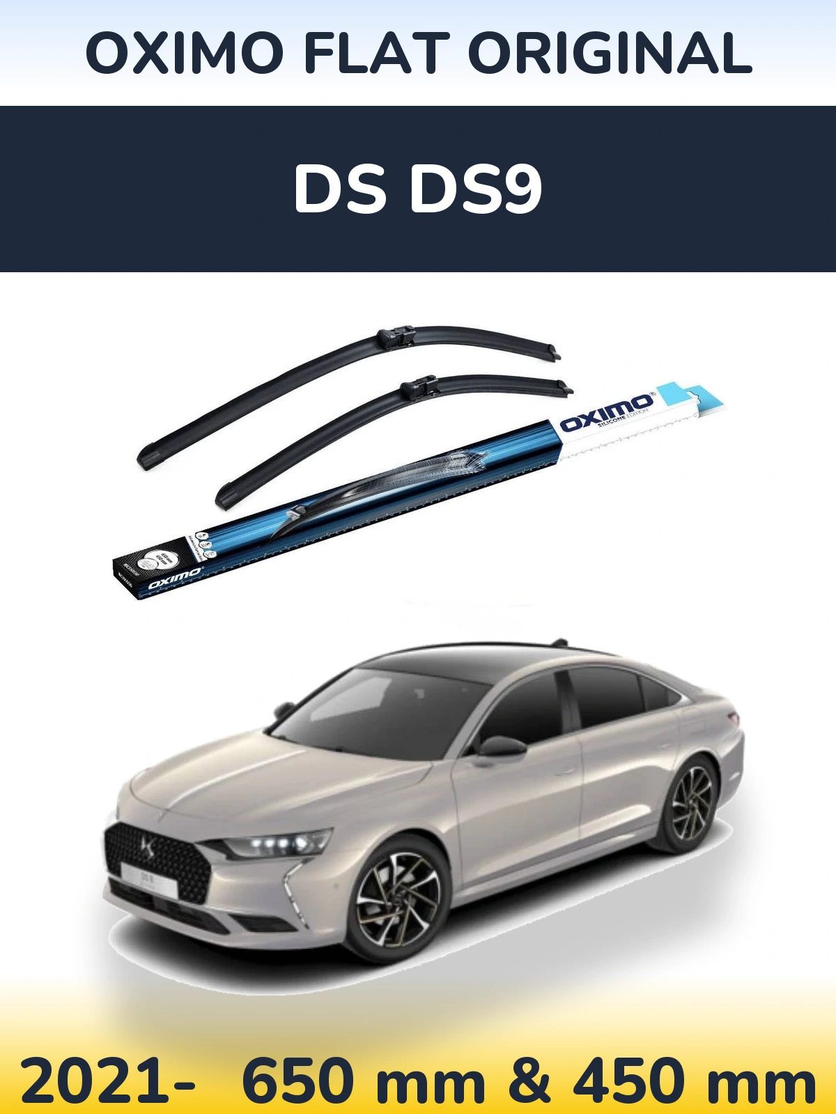 Ștergătoare Oximo Flat Original pentru DS DS9