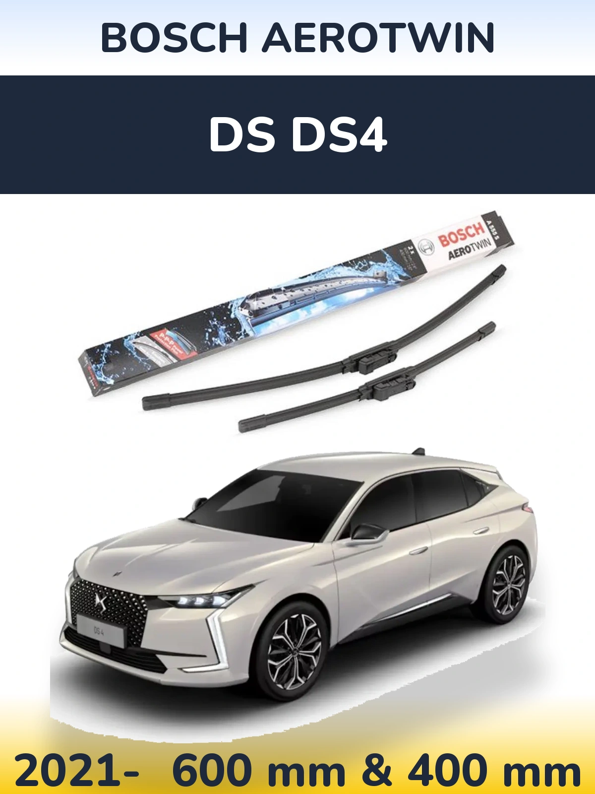 Ștergătoare BOSCH AeroTwin pentru DS DS4