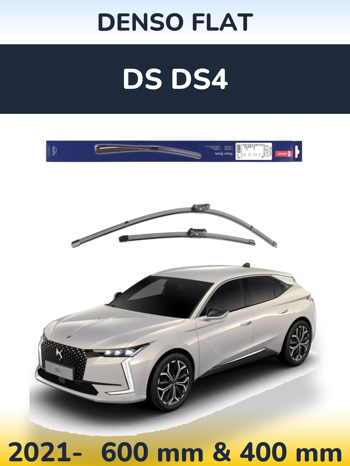 Ștergătoare Denso Flat pentru DS DS4