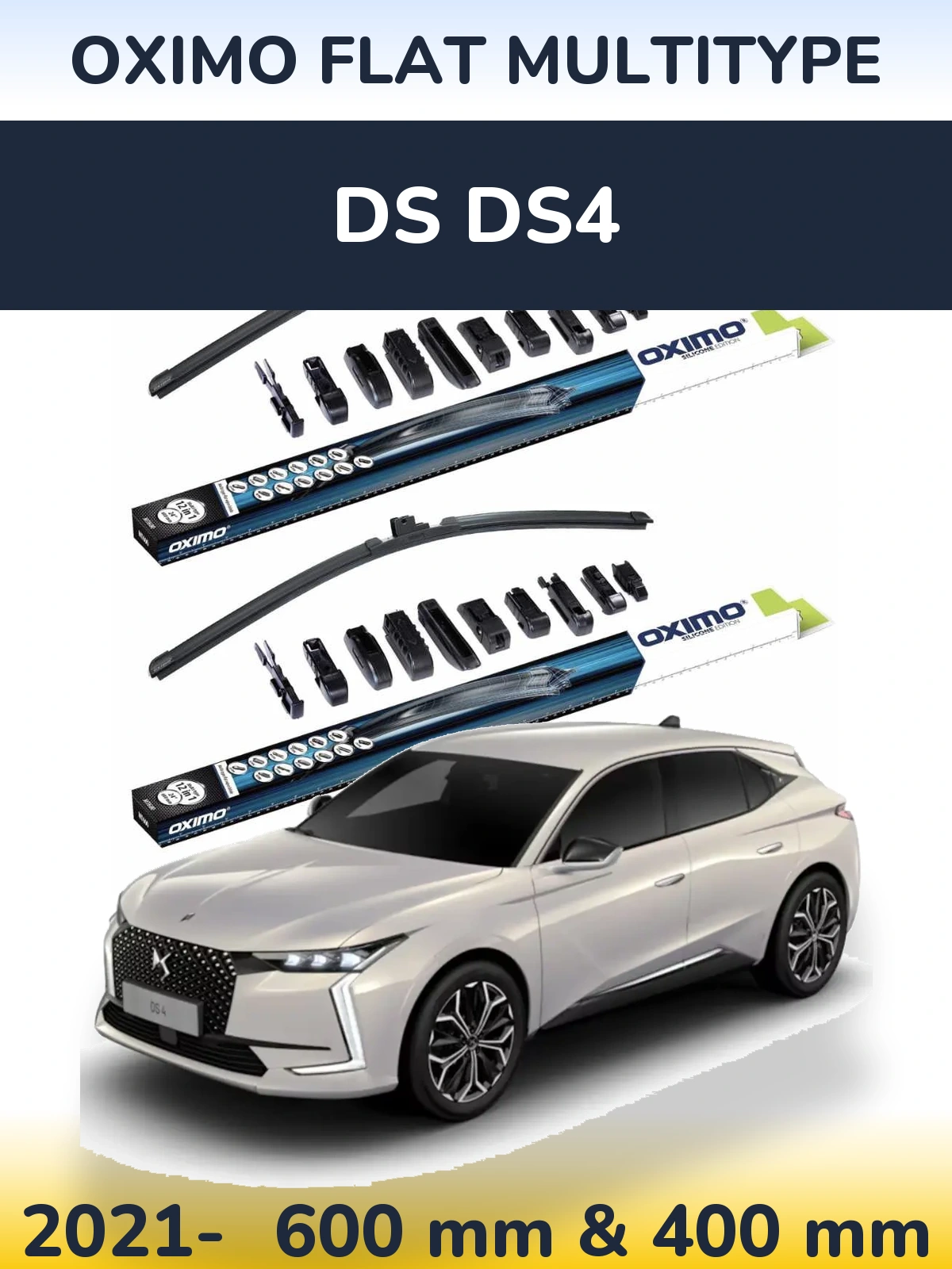 Ștergătoare Oximo Flat MultiTipe pentru DS DS4