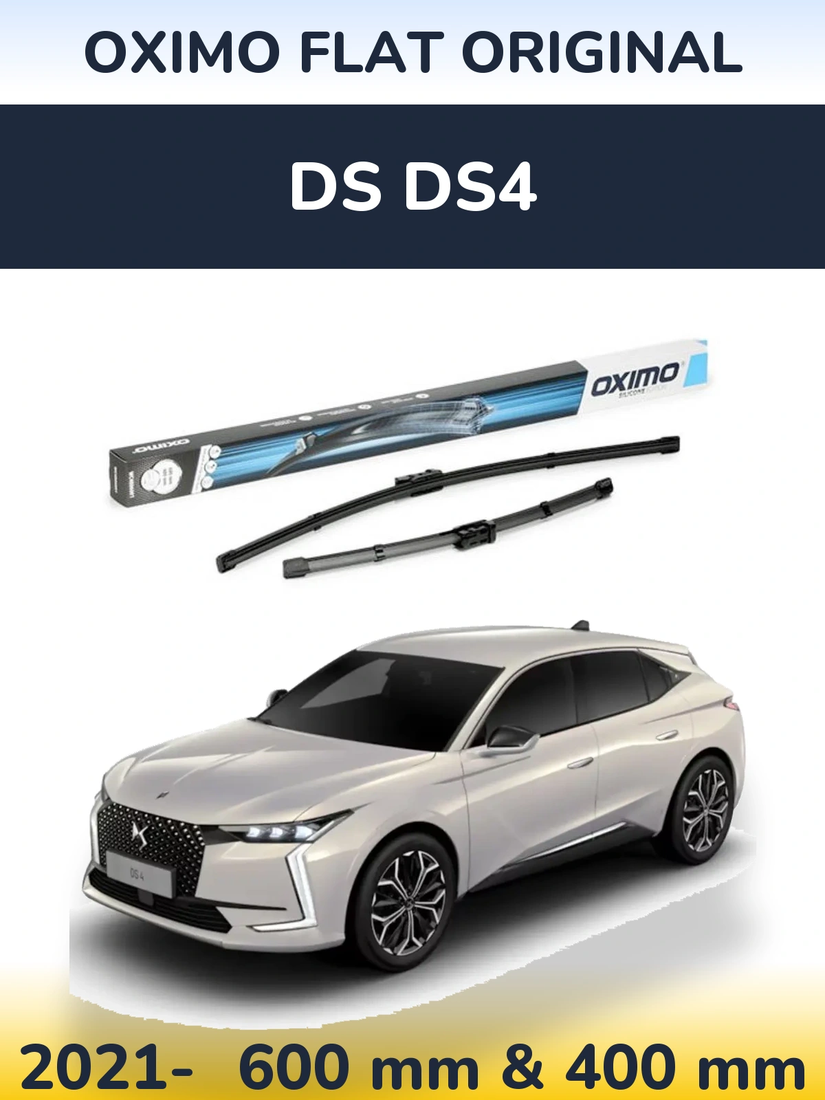 Ștergătoare Oximo Flat Original pentru DS DS4