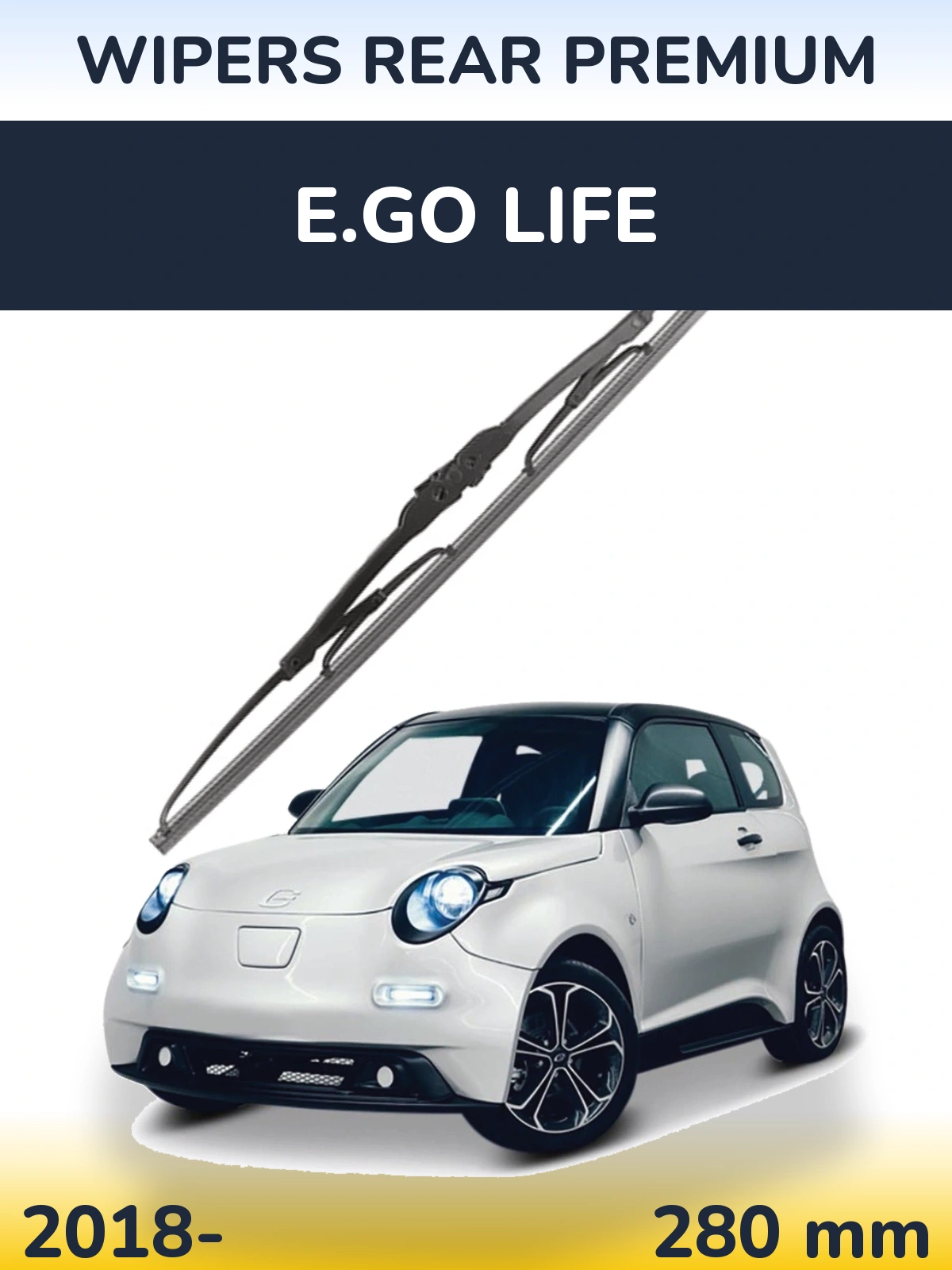 Ștergătoare WIPERS REAR PREMIUM pentru E.GO life