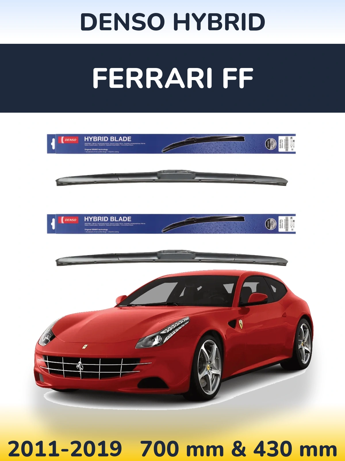 Ștergătoare Denso Hybrid pentru Ferrari FF