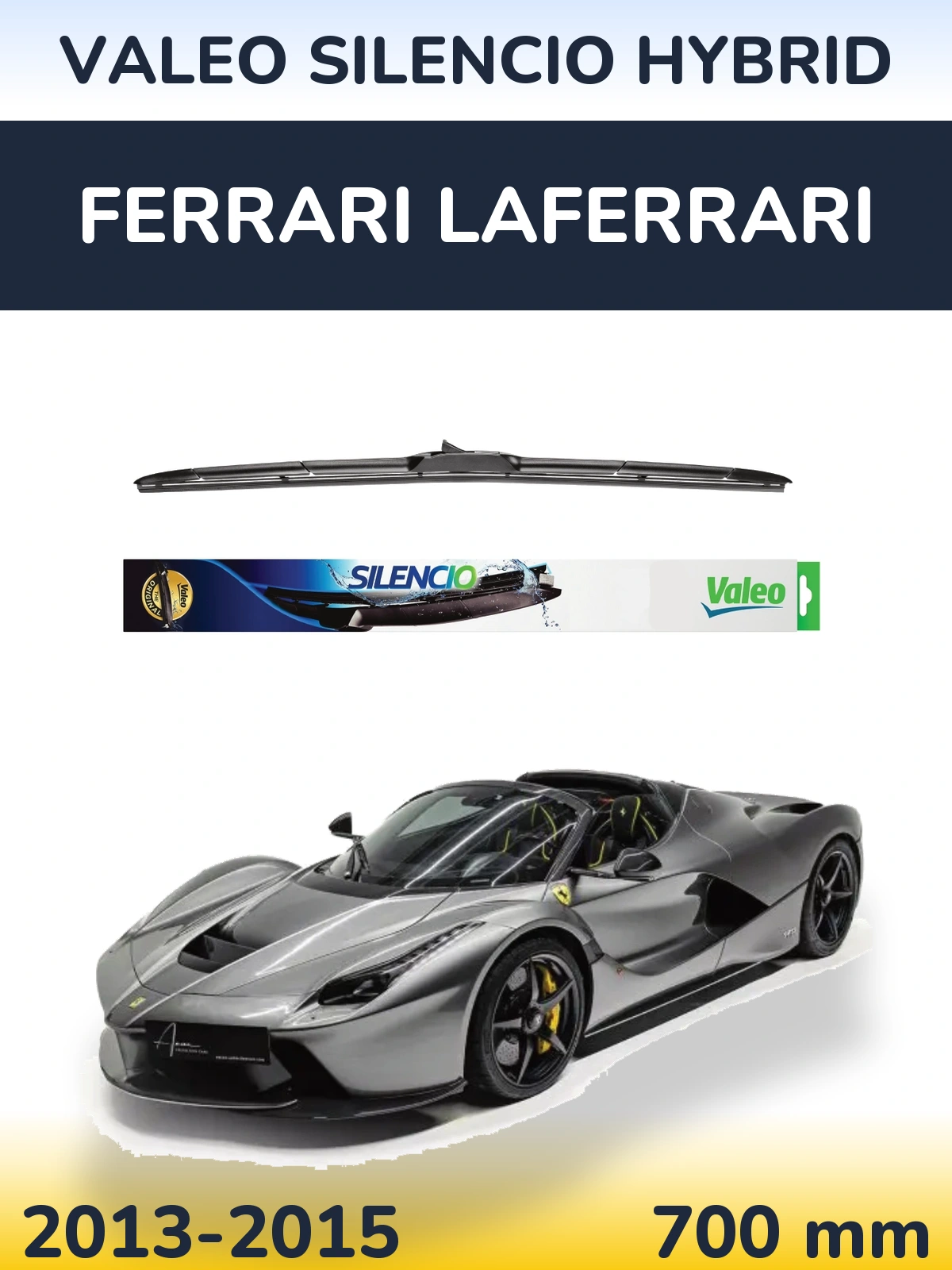 Ștergătoare Valeo Silencio Hybrid pentru Ferrari LaFerrari