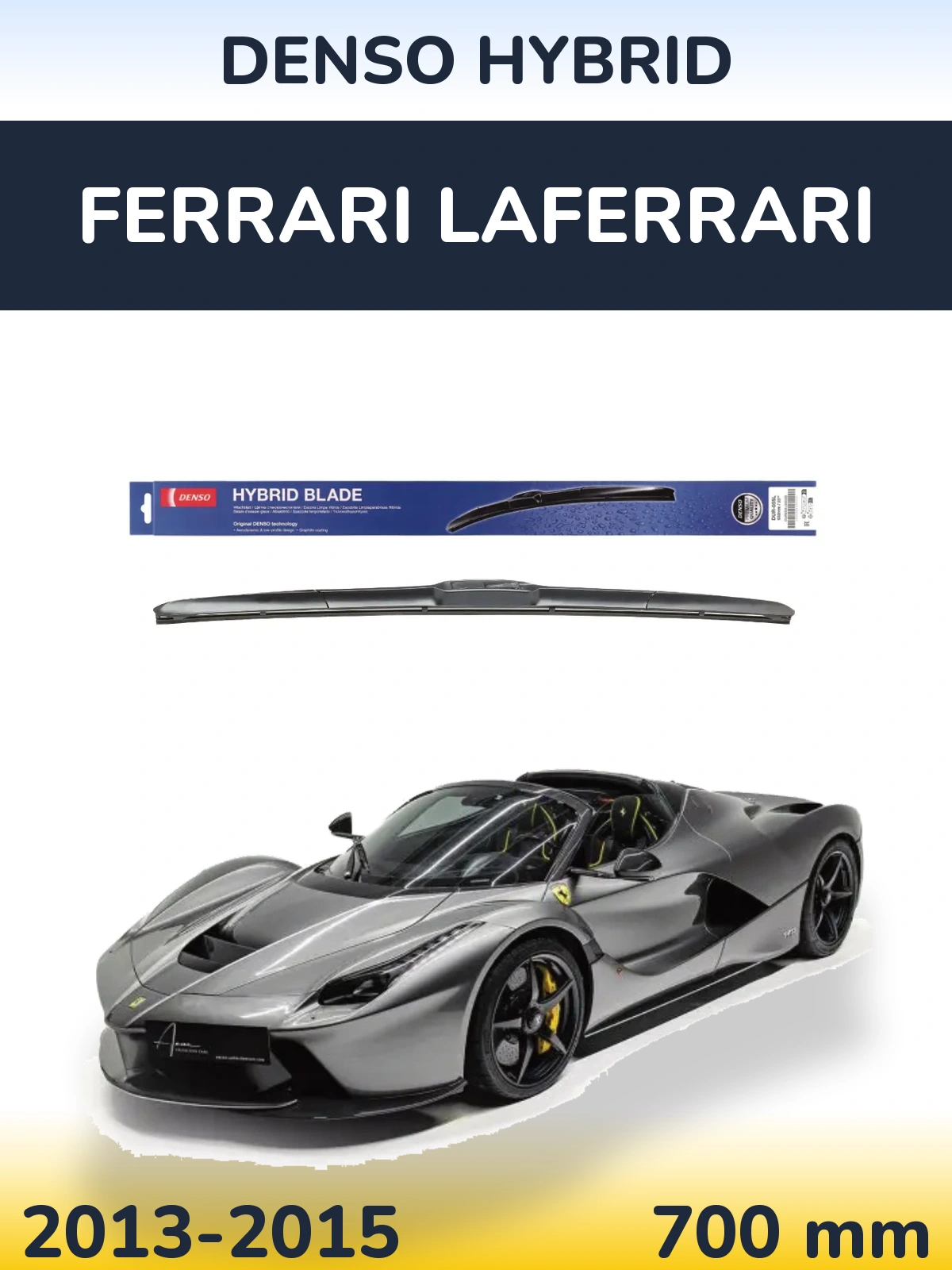Ștergătoare Denso Hybrid pentru Ferrari LaFerrari