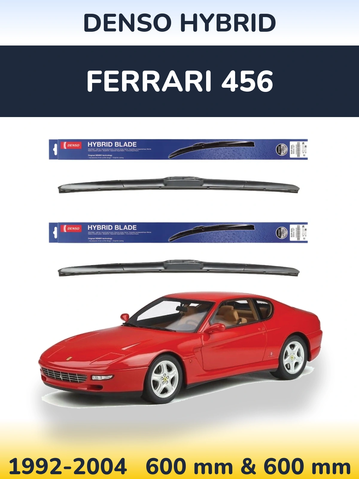 Ștergătoare Denso Hybrid pentru Ferrari 456